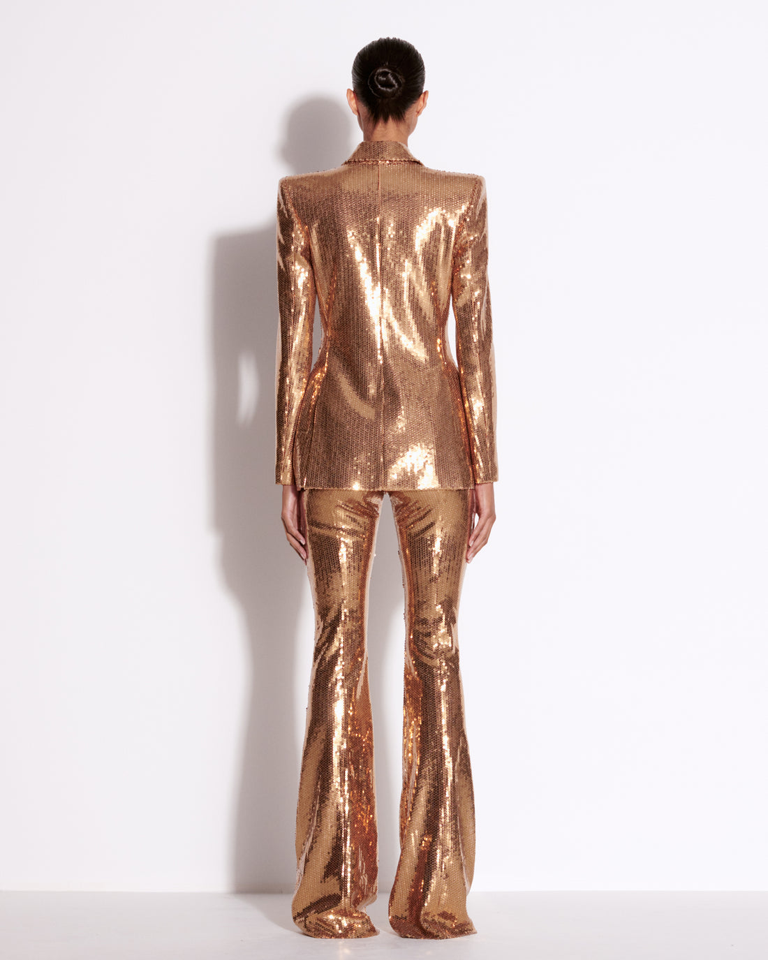Flare Trouser in Sequin