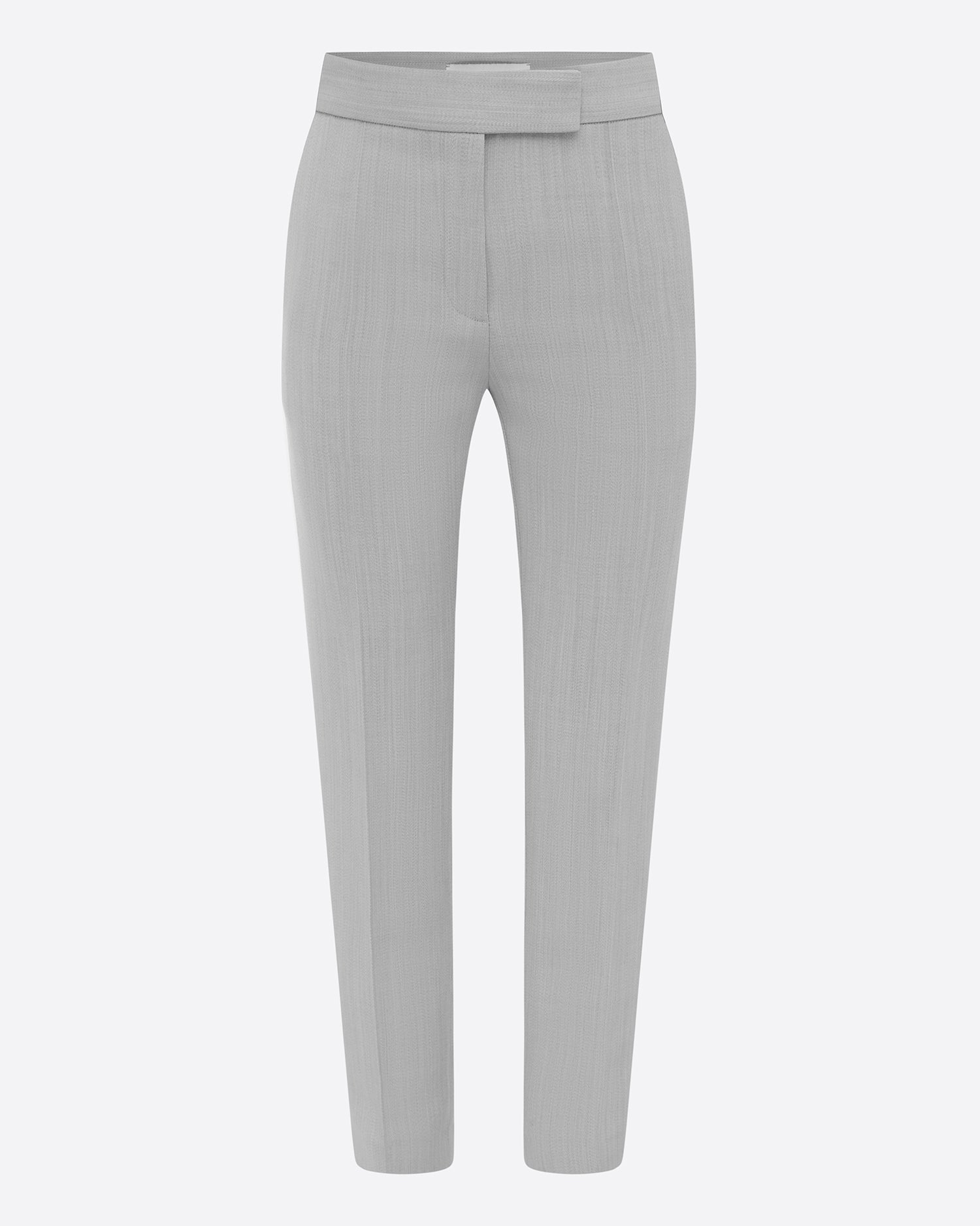 Crop Trouser in Wool Suiting