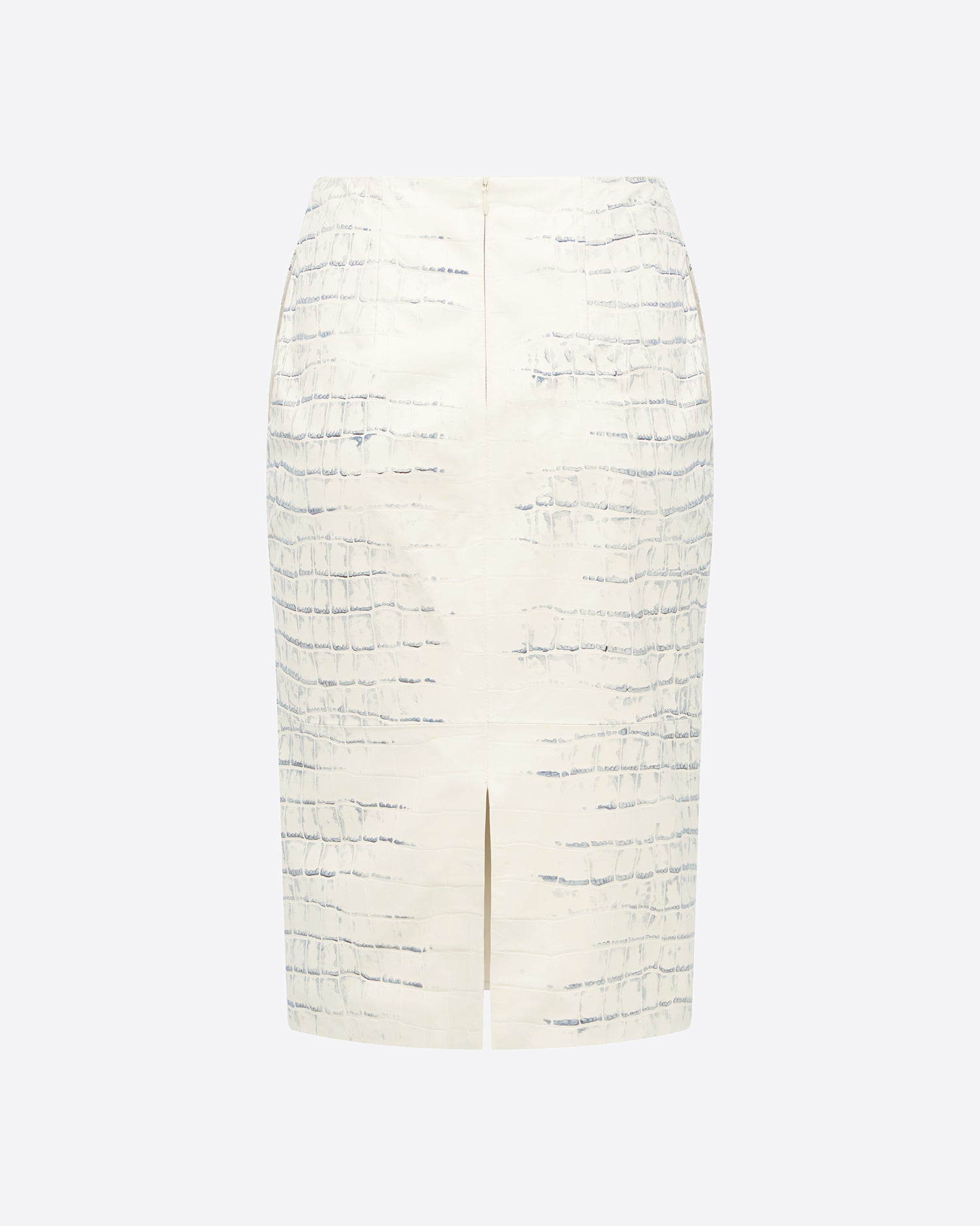 Skirt in Embossed Leather