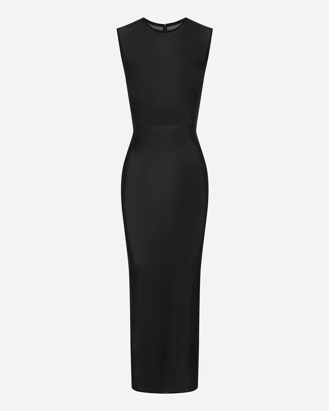 Sleeveless Dress in Stretch Mesh