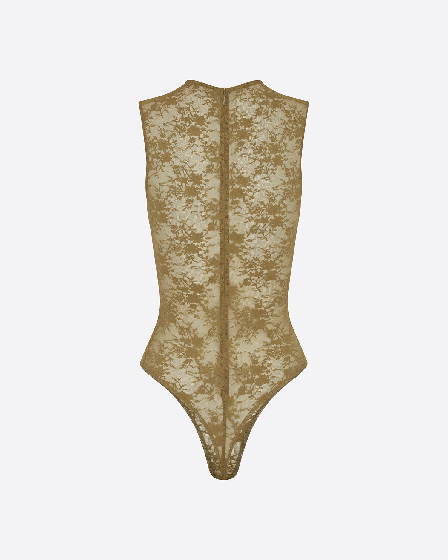 Sleeveless Bodysuit in Lace