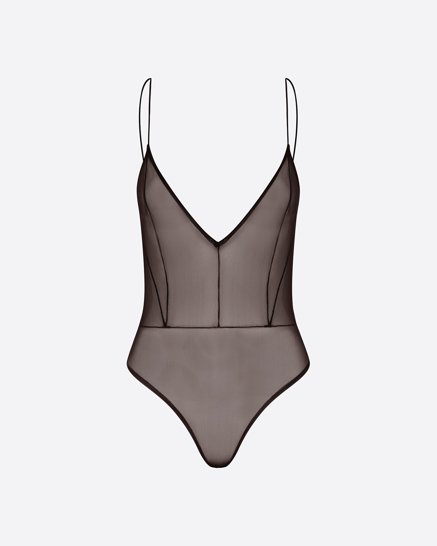 Bikini Bodysuit in Fine Mesh