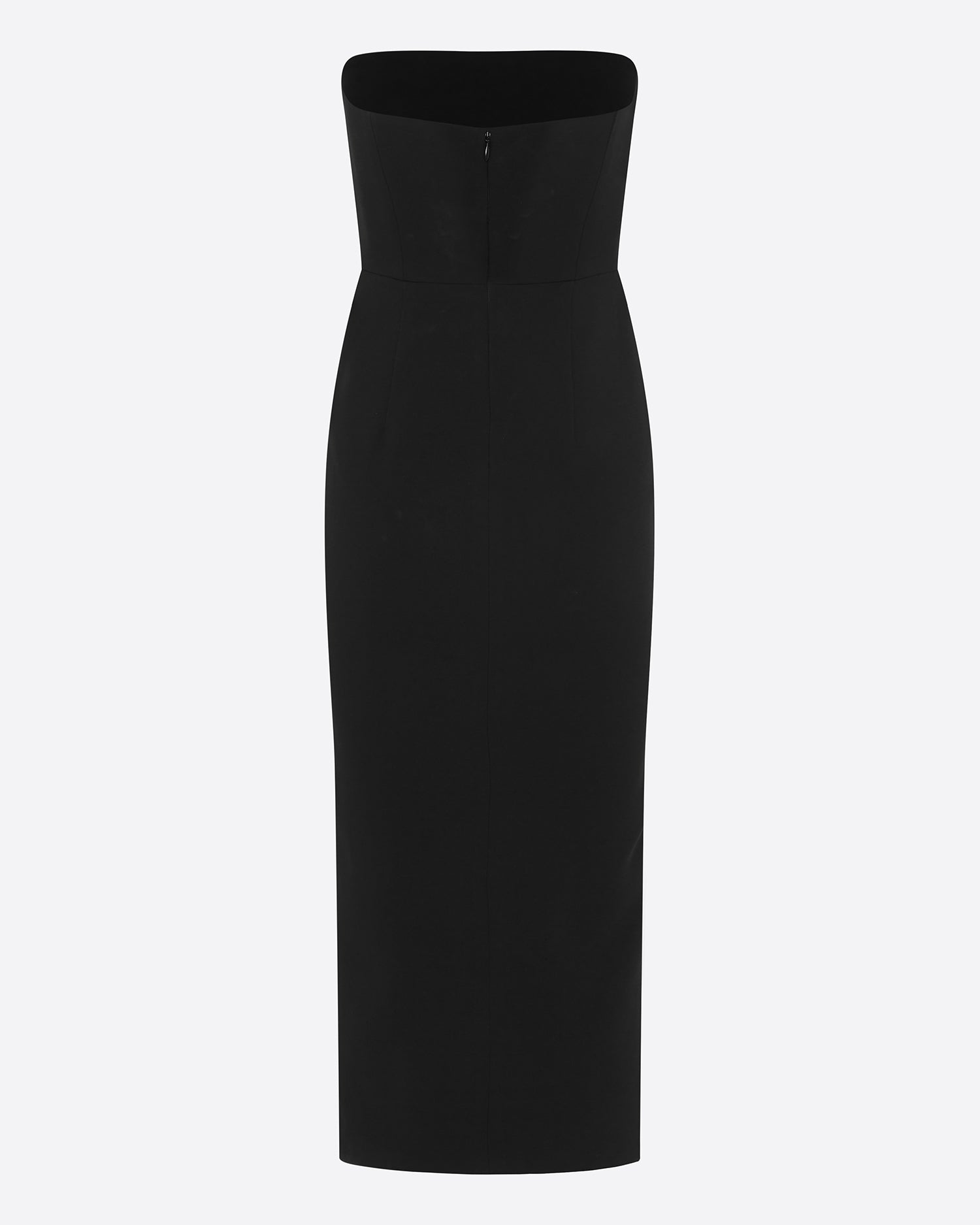 Strapless Dress in Crepe