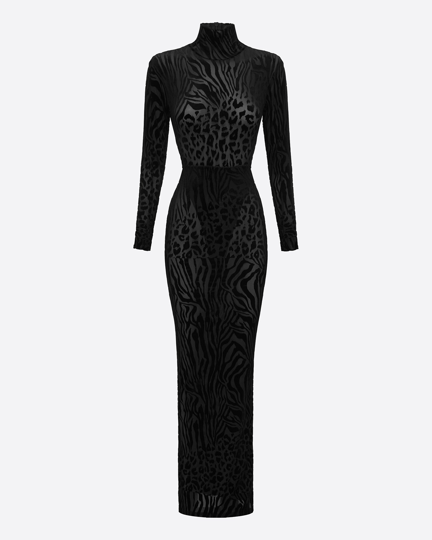 Long Sleeve Column in Burnout