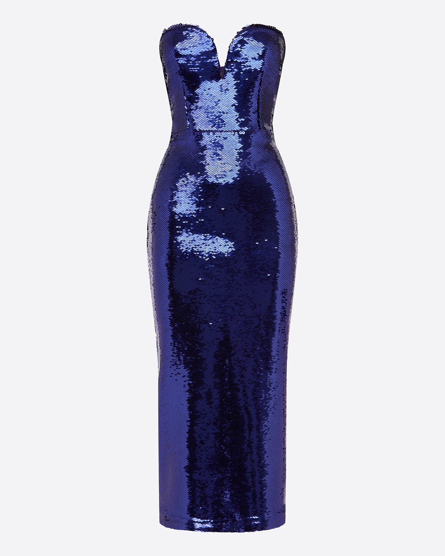 Strapless Sweetheart Dress in Sequin
