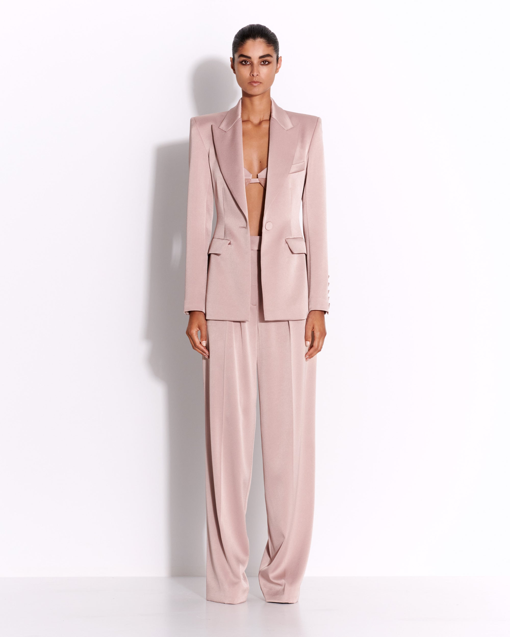 Bra Top in Satin Crepe