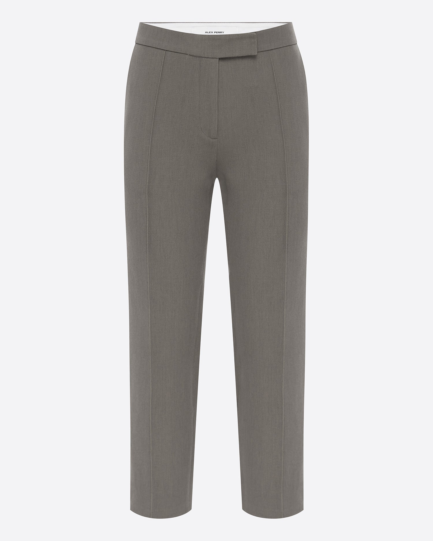 Crop Trouser in Wool Suiting