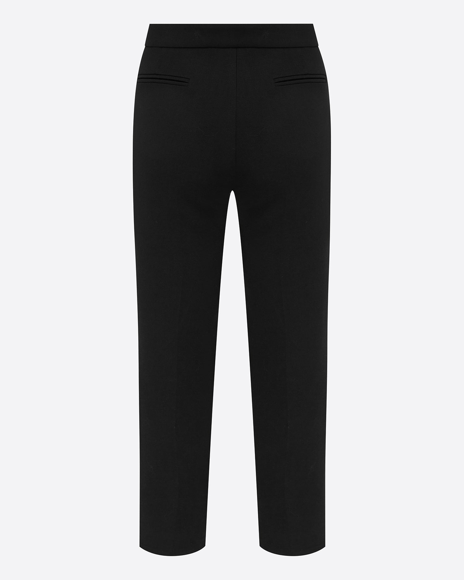Crop Trouser in Wool Suiting