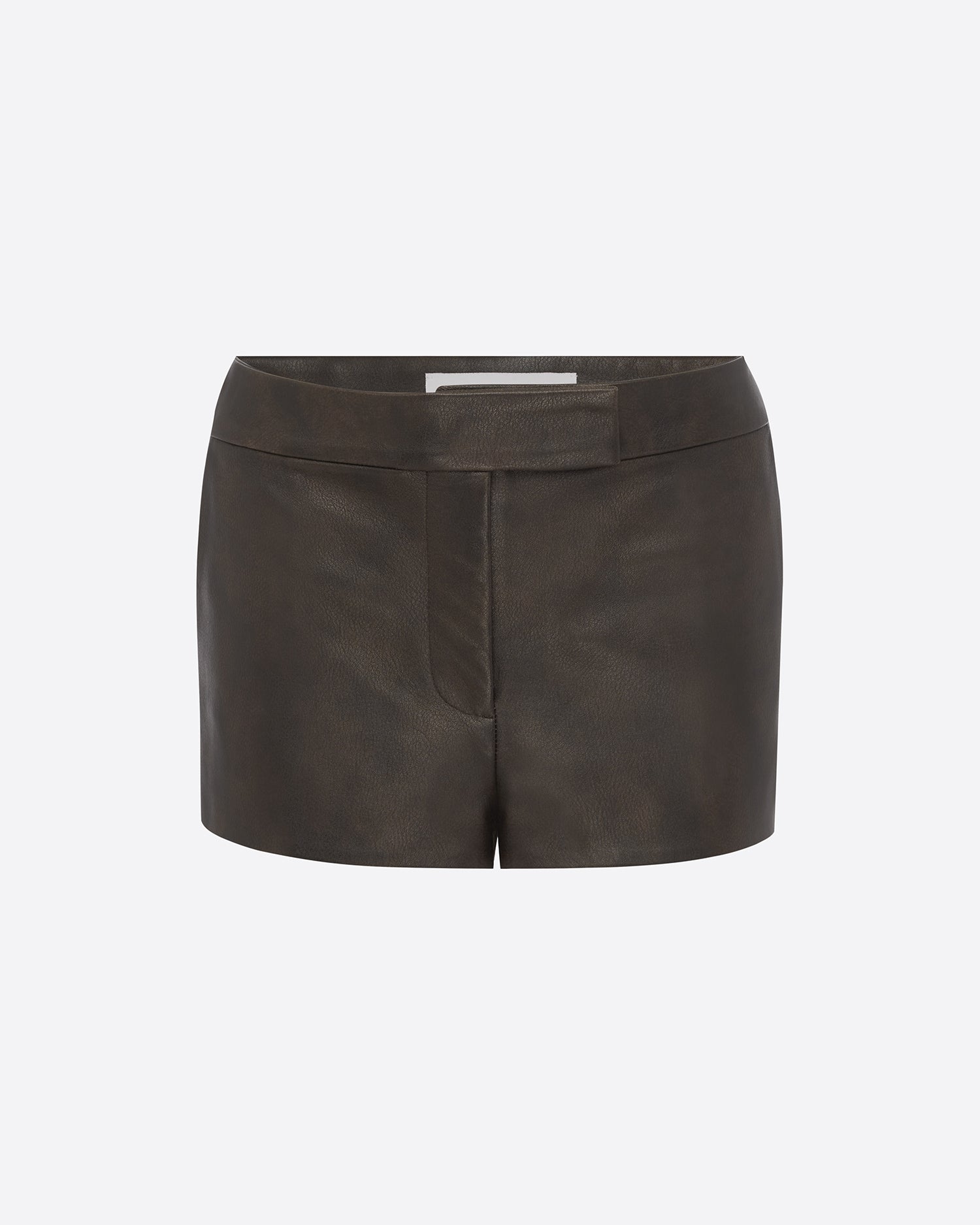 Micro Short in Leather