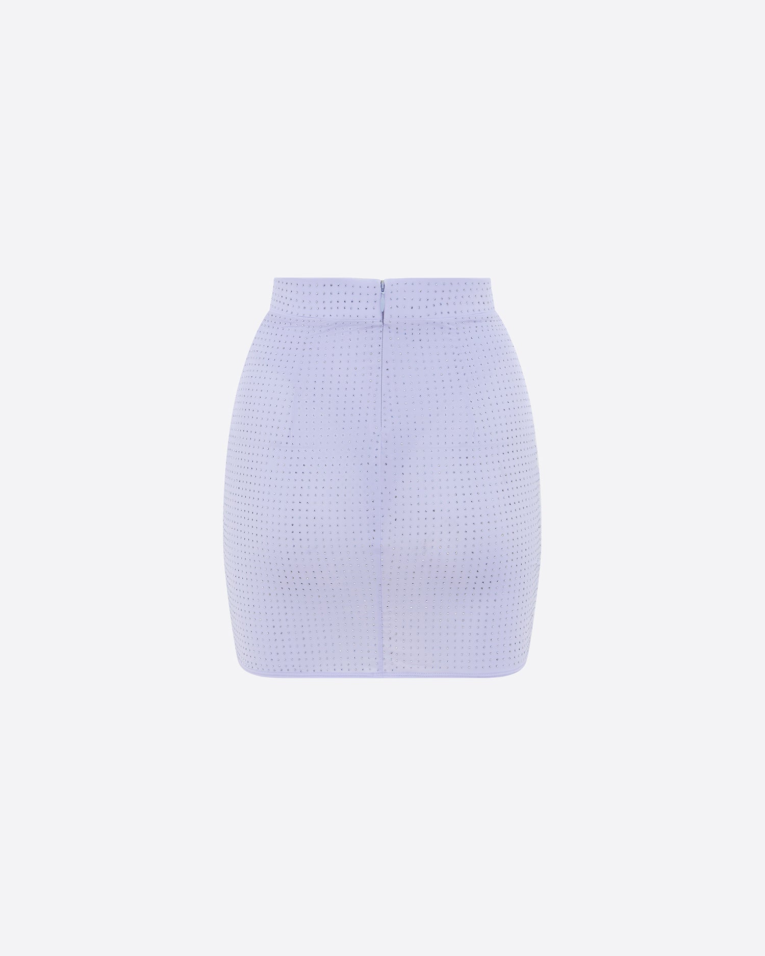 Mini Skirt in Crystal Jersey