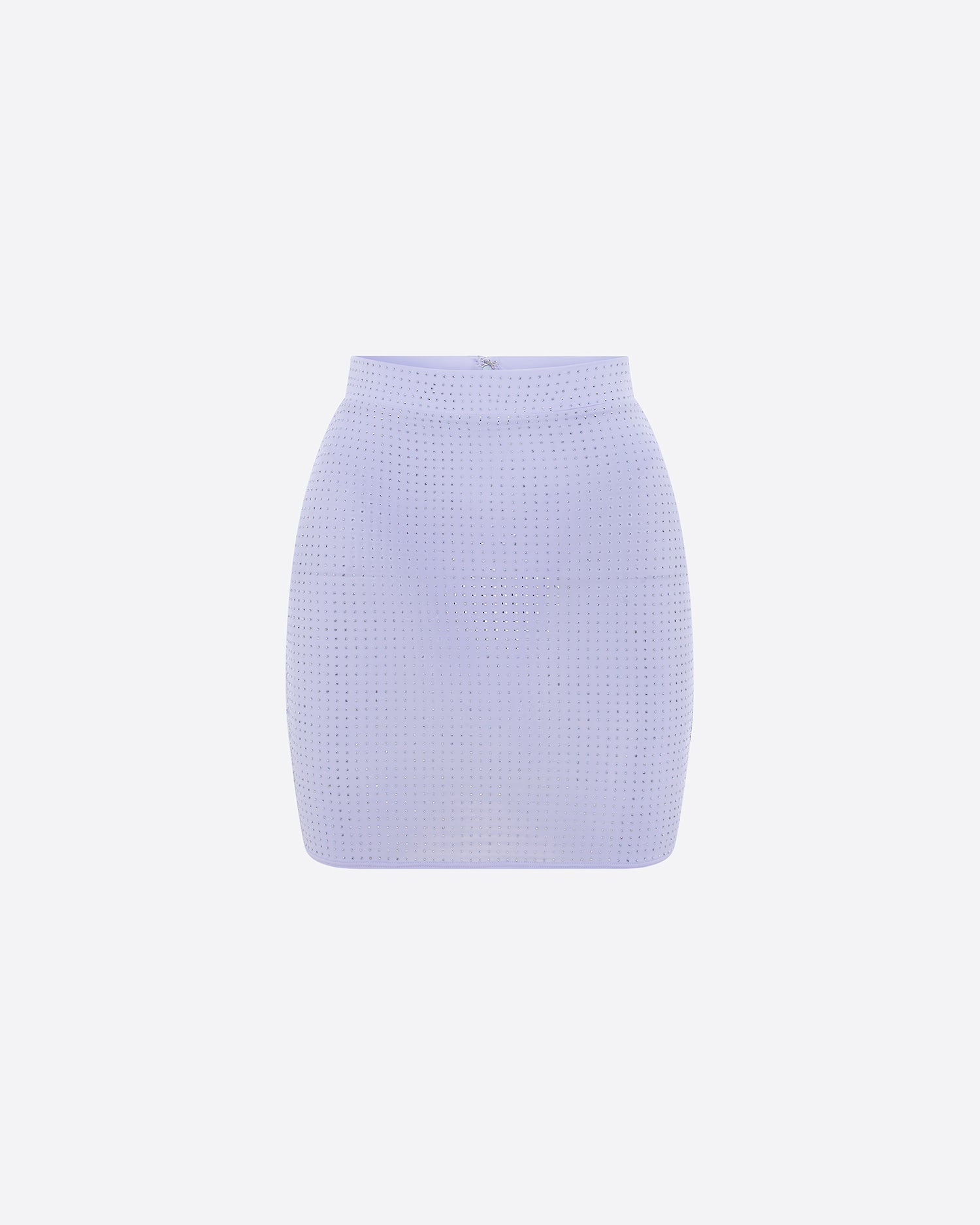 Mini Skirt in Crystal Jersey