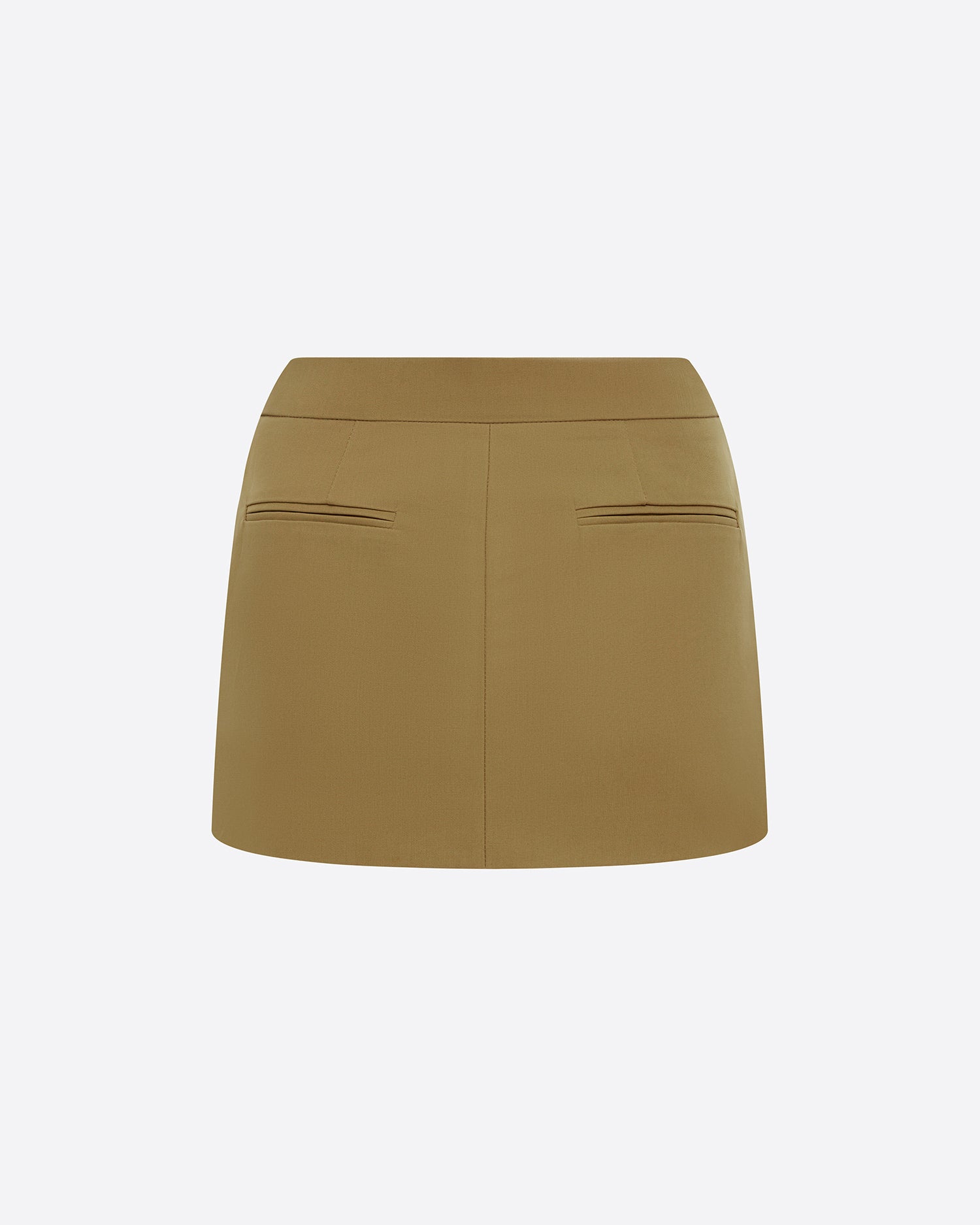 Low Rise Mini Skirt in Cotton