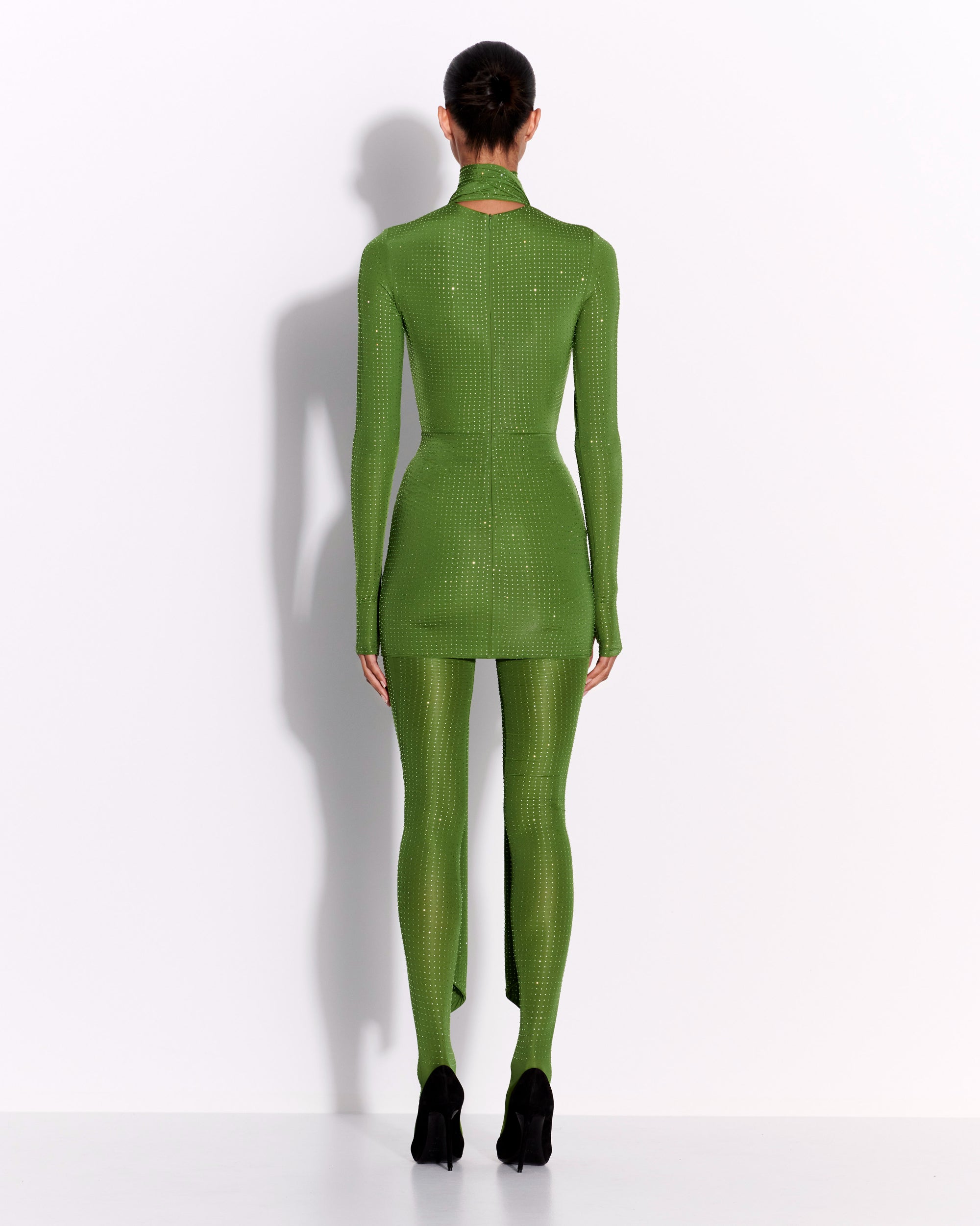 Stocking in Crystal Jersey