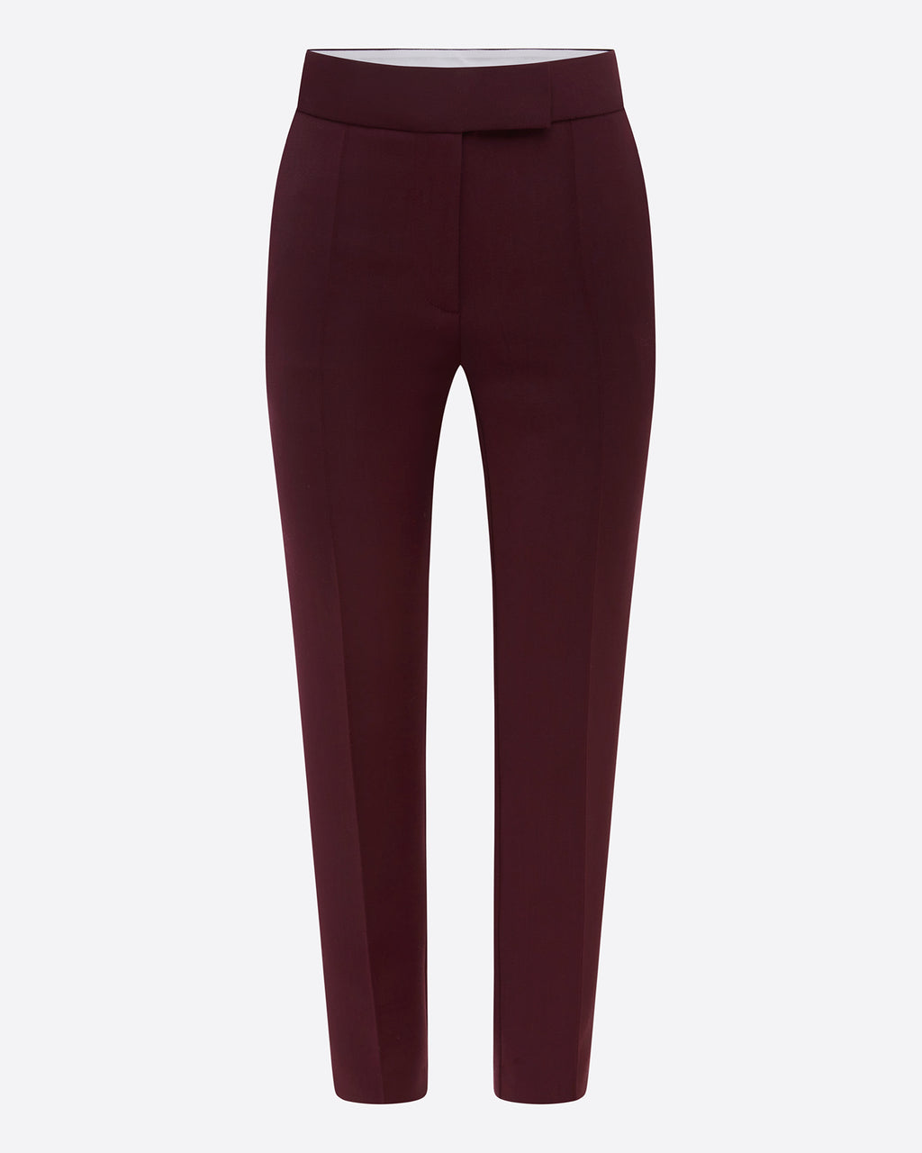 Crop Trouser in Wool Suiting