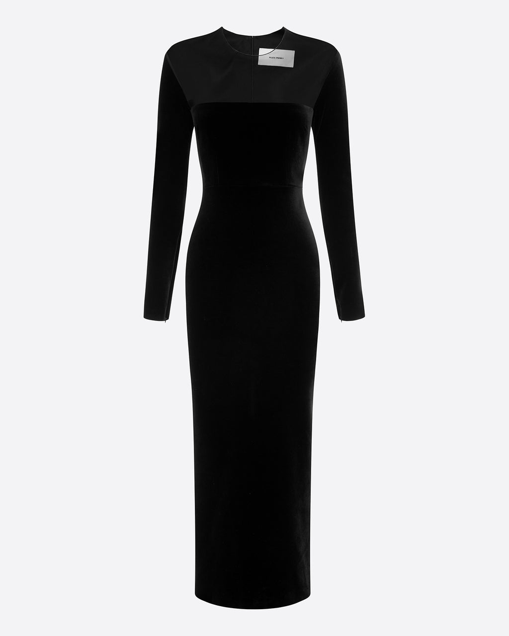 Long Sleeve Dress in Velvet