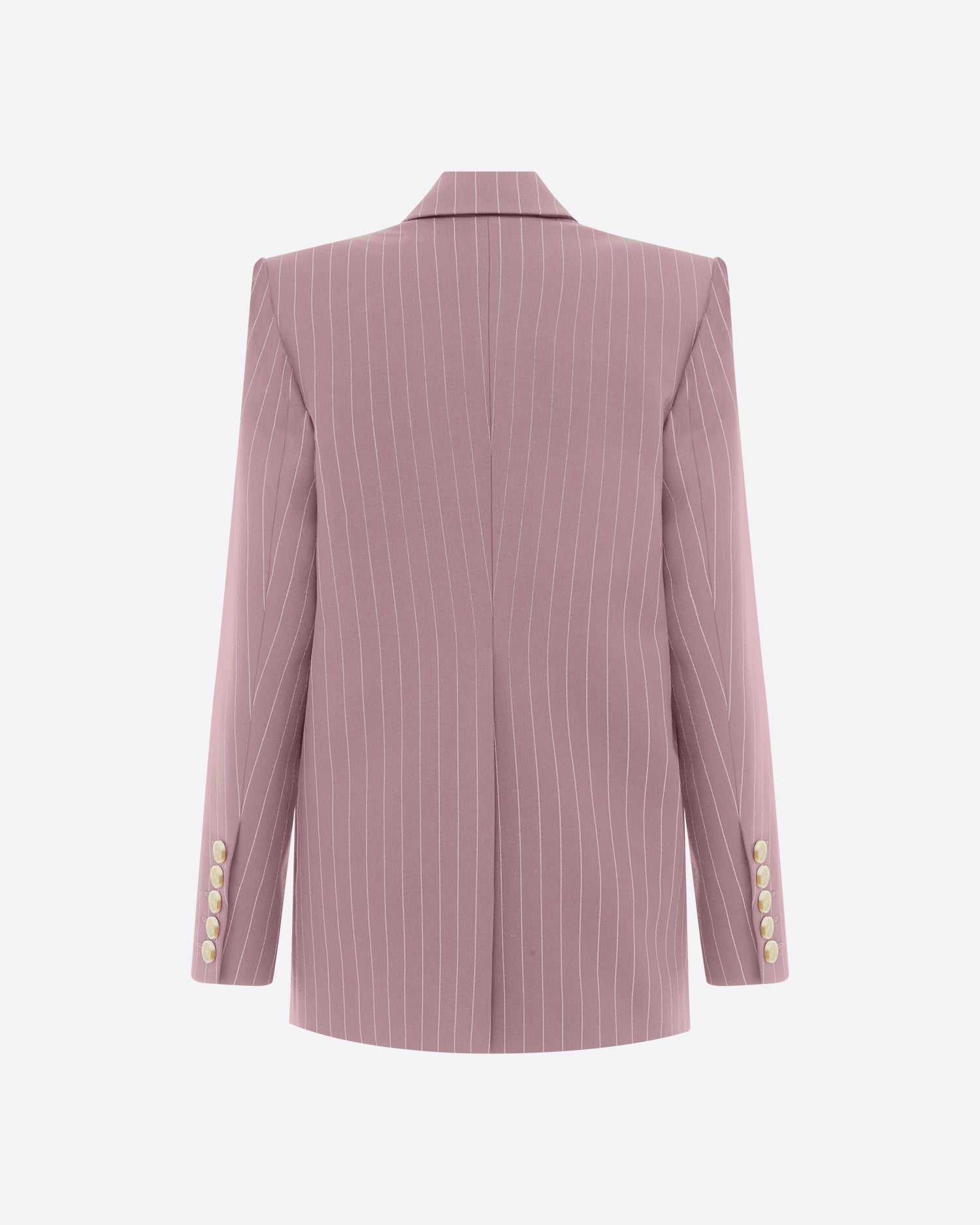 Single Breasted Oversized Blazer in Lurex Pinstripe