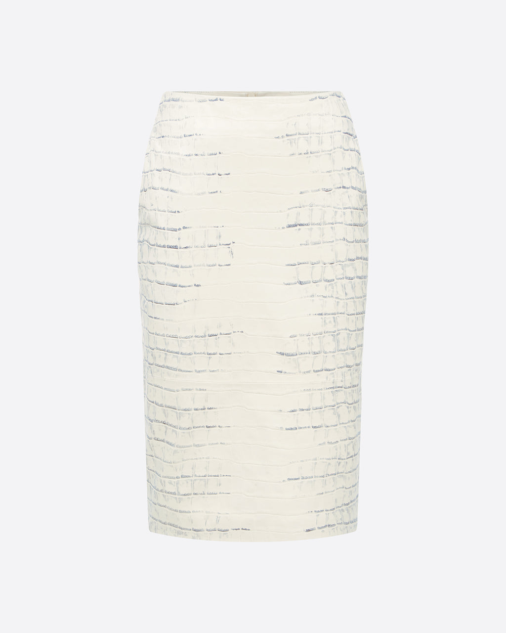 Skirt in Embossed Leather