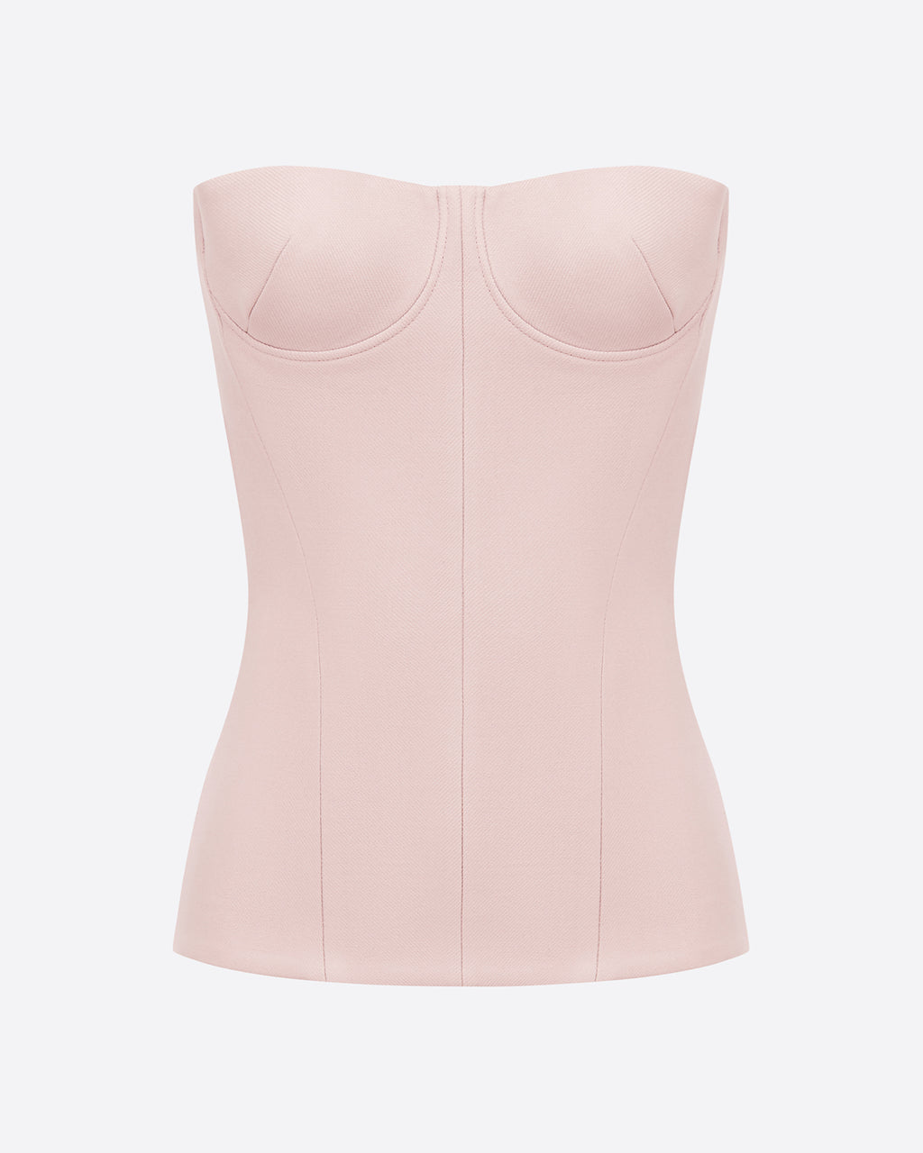 Longline Corset in Wool Suiting