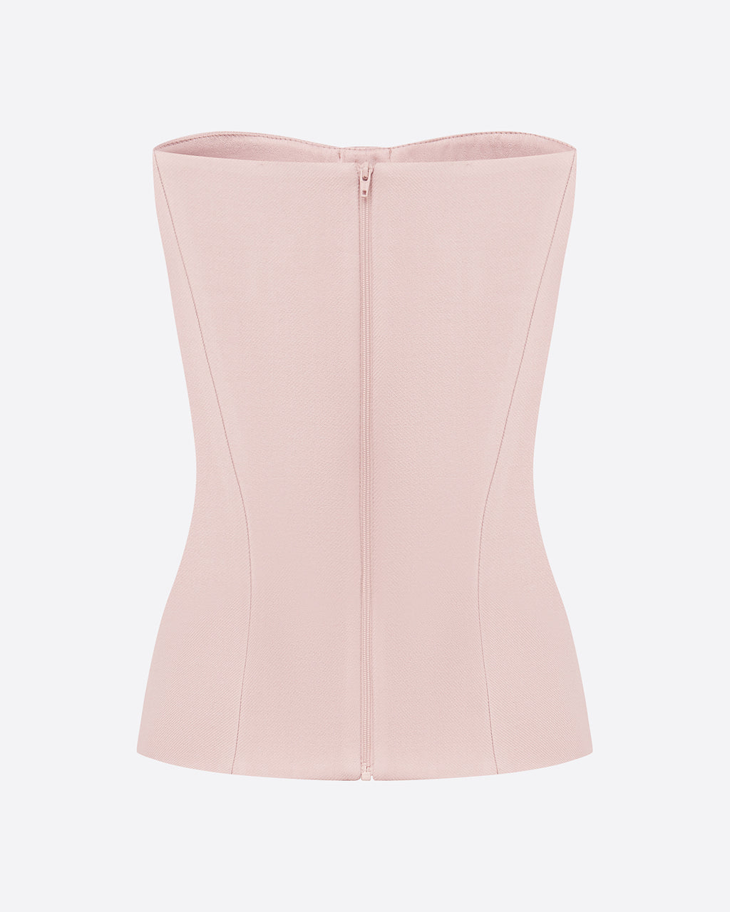 Longline Corset in Wool Suiting