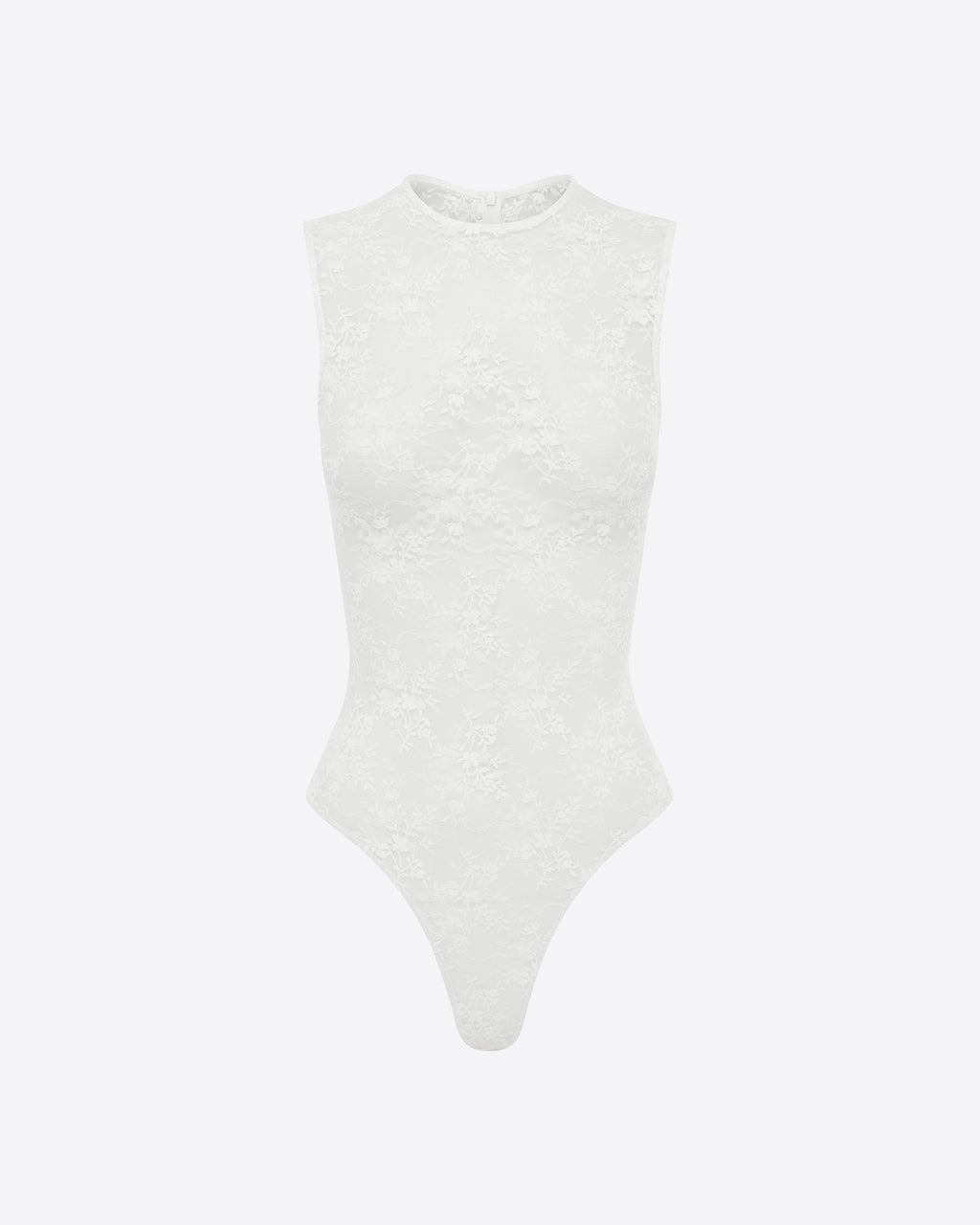 Sleeveless Bodysuit in Lace