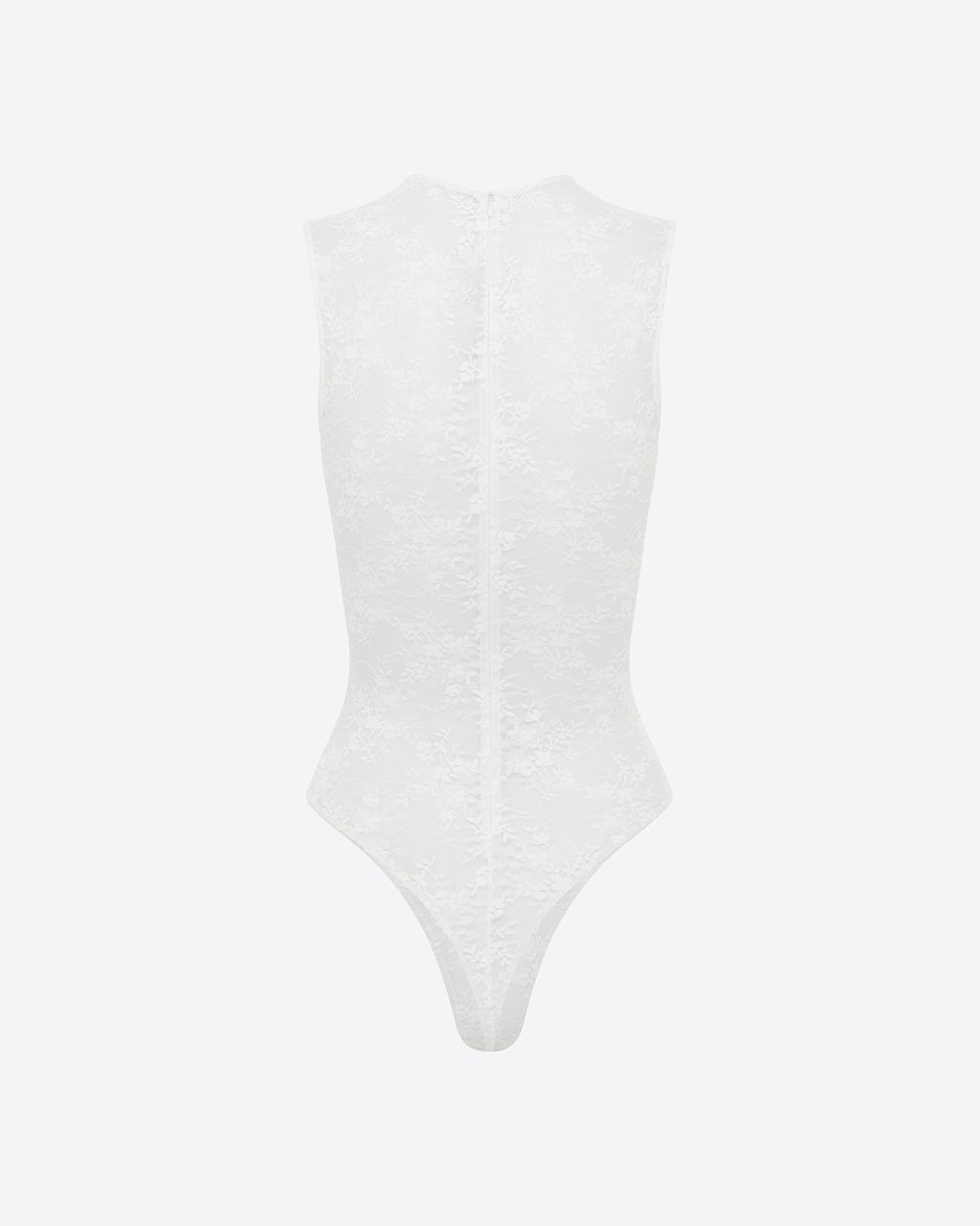 Sleeveless Bodysuit in Lace