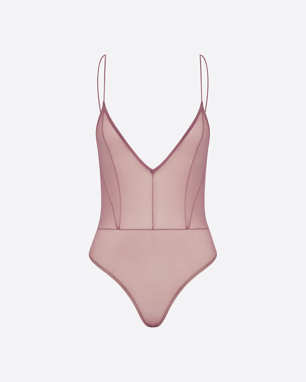 Bikini Bodysuit in Fine Mesh