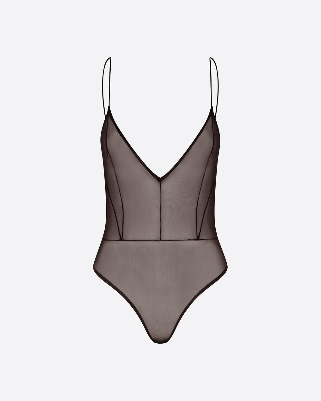 Bikini Bodysuit in Fine Mesh