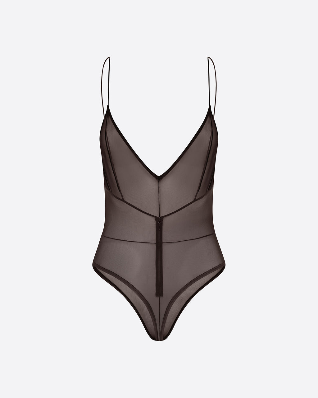 Bikini Bodysuit in Fine Mesh