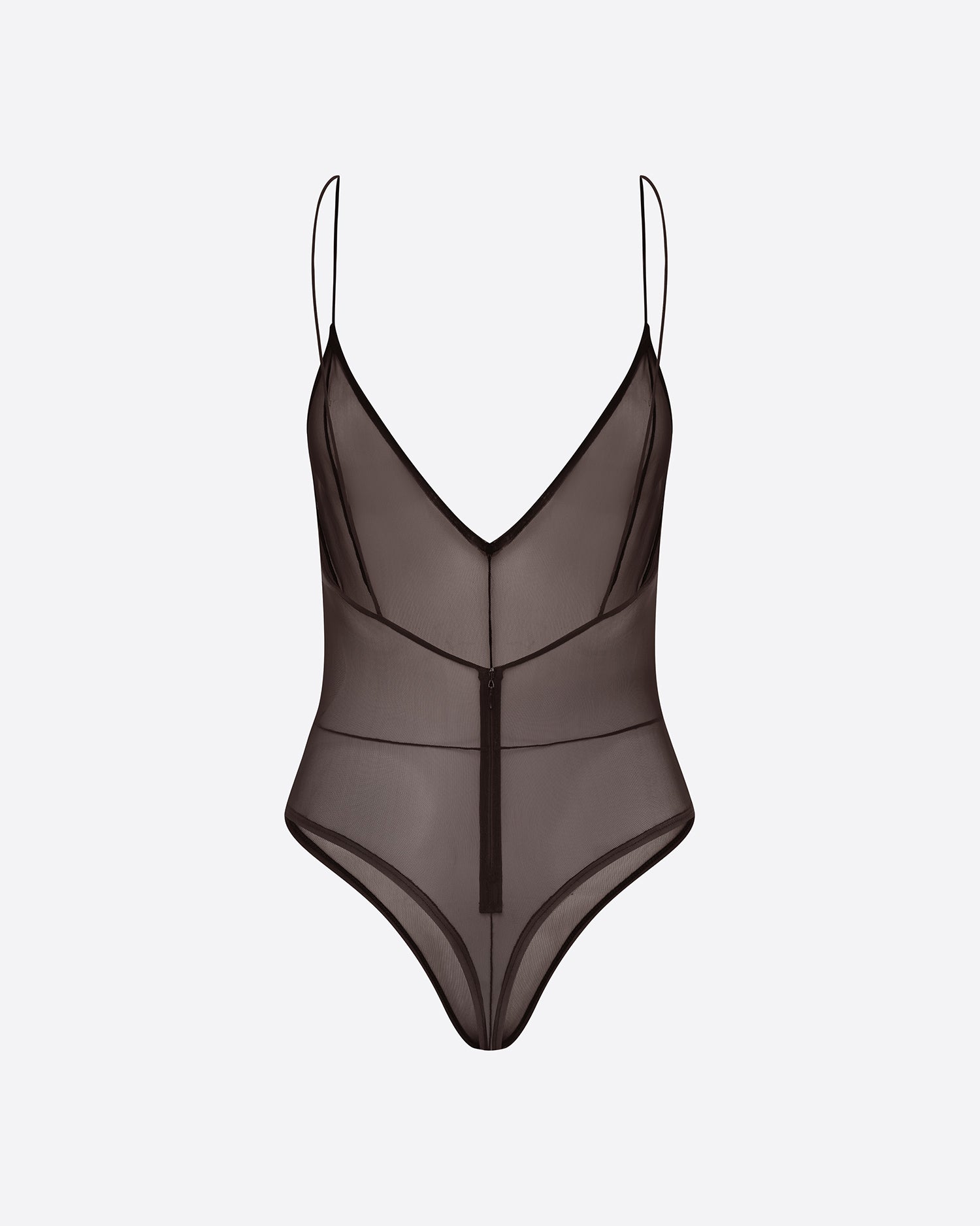 Bikini Bodysuit in Fine Mesh