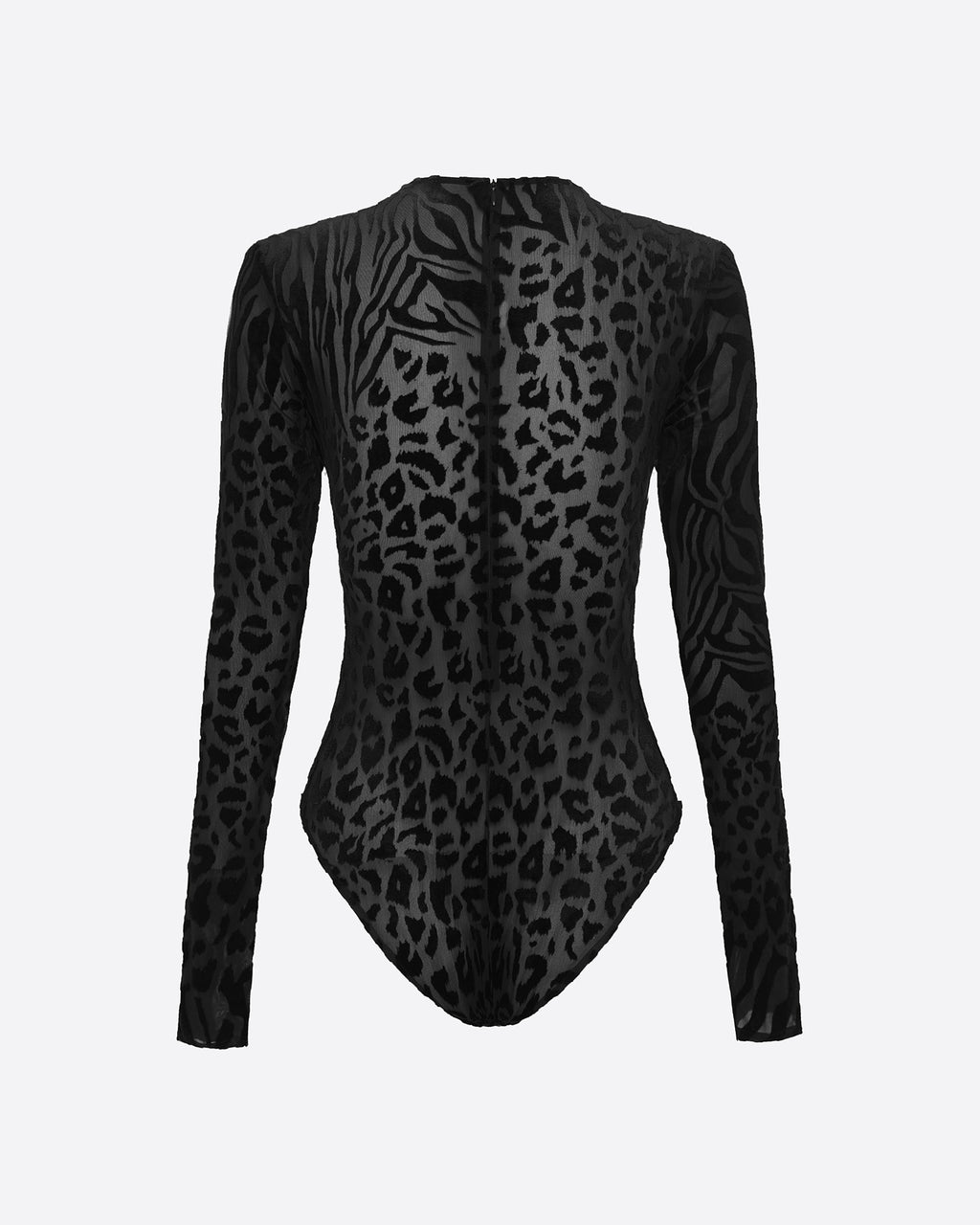 Long Sleeve Bodysuit in Burnout