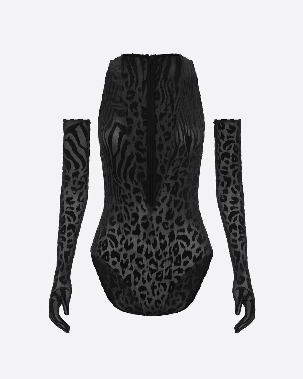 Halter Bodysuit in Burnout