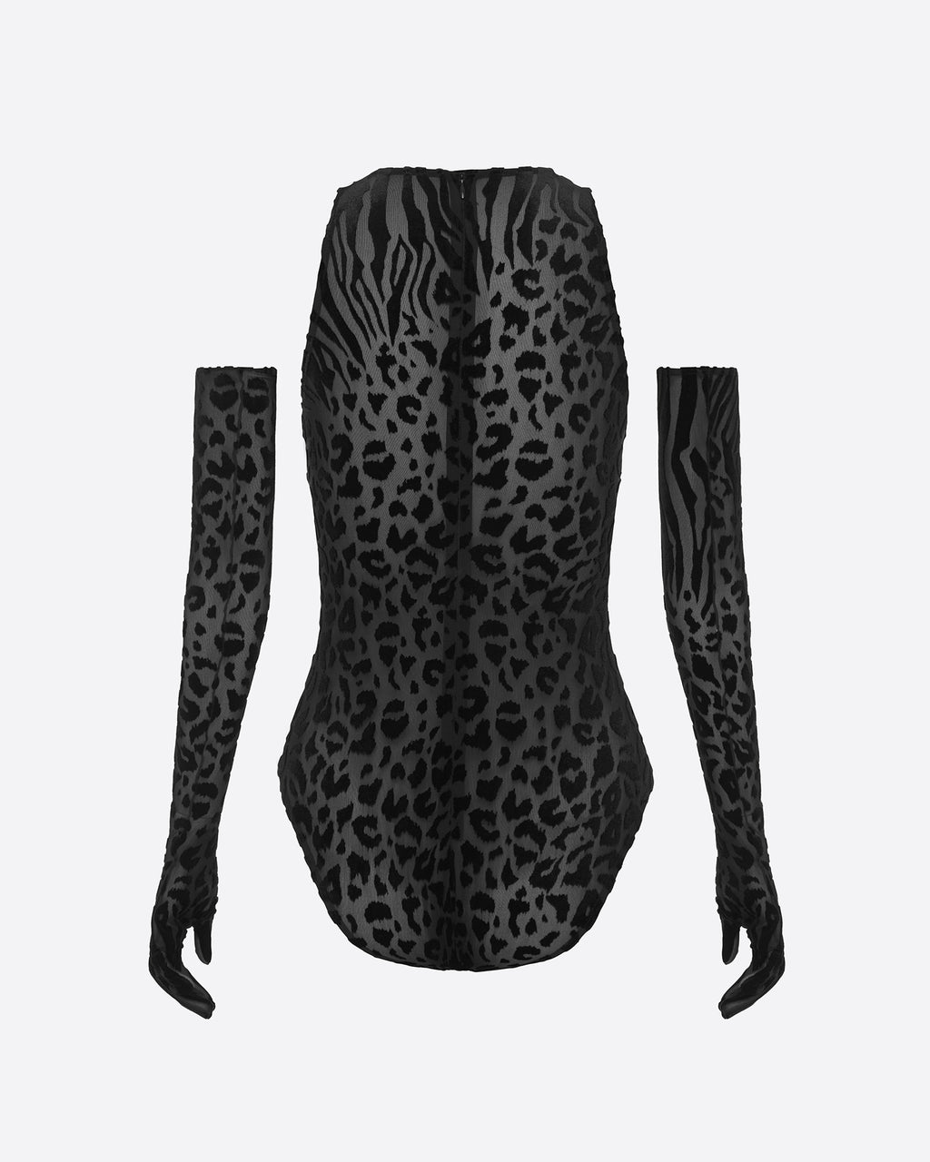 Halter Bodysuit in Burnout
