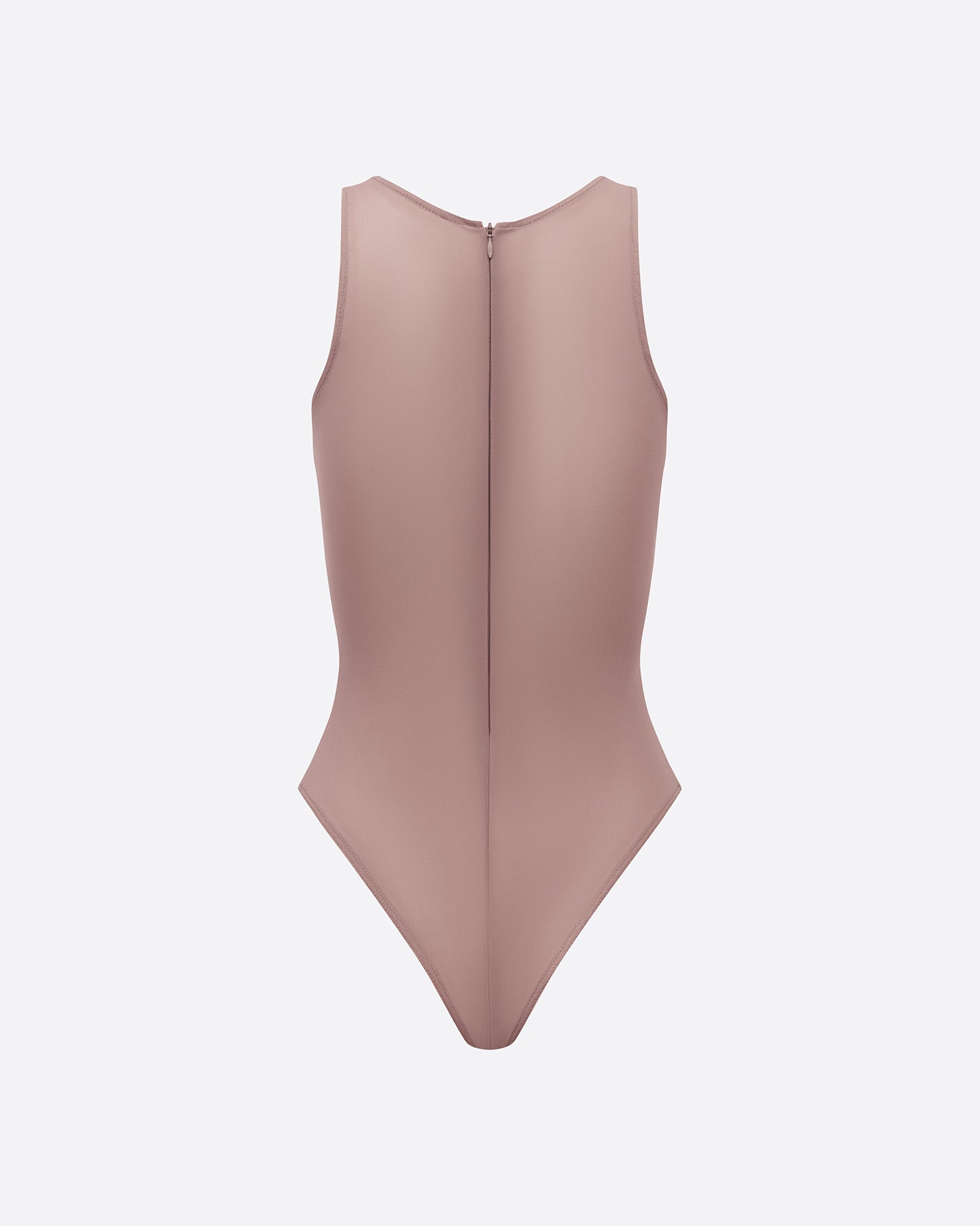 Singlet Bodysuit in Stretch Mesh