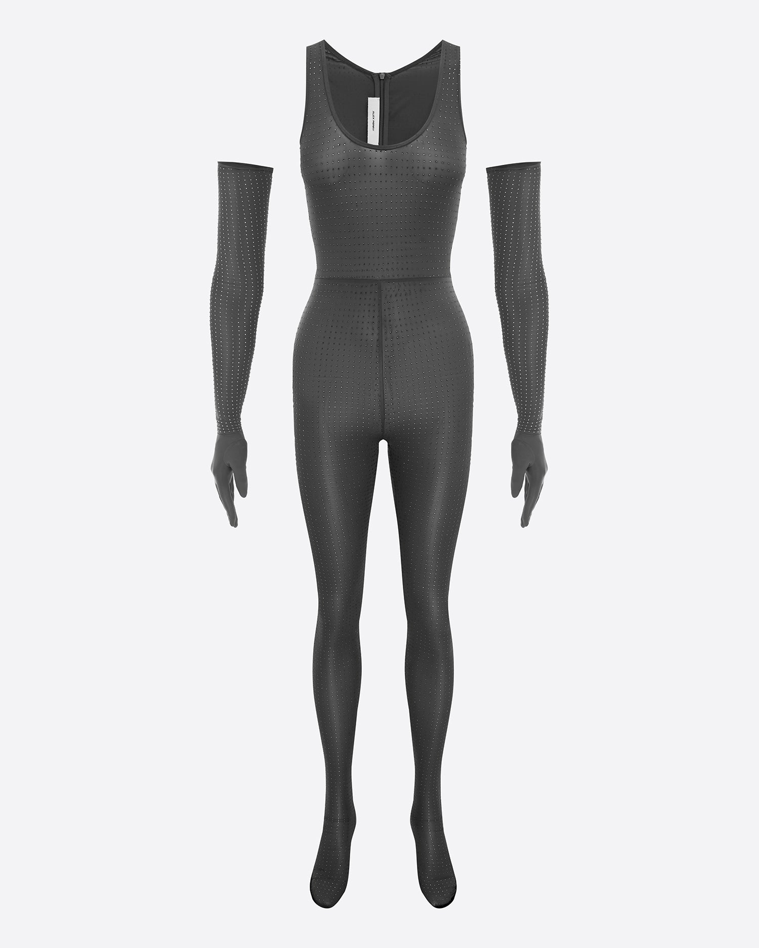 Singlet Catsuit in Crystal Jersey