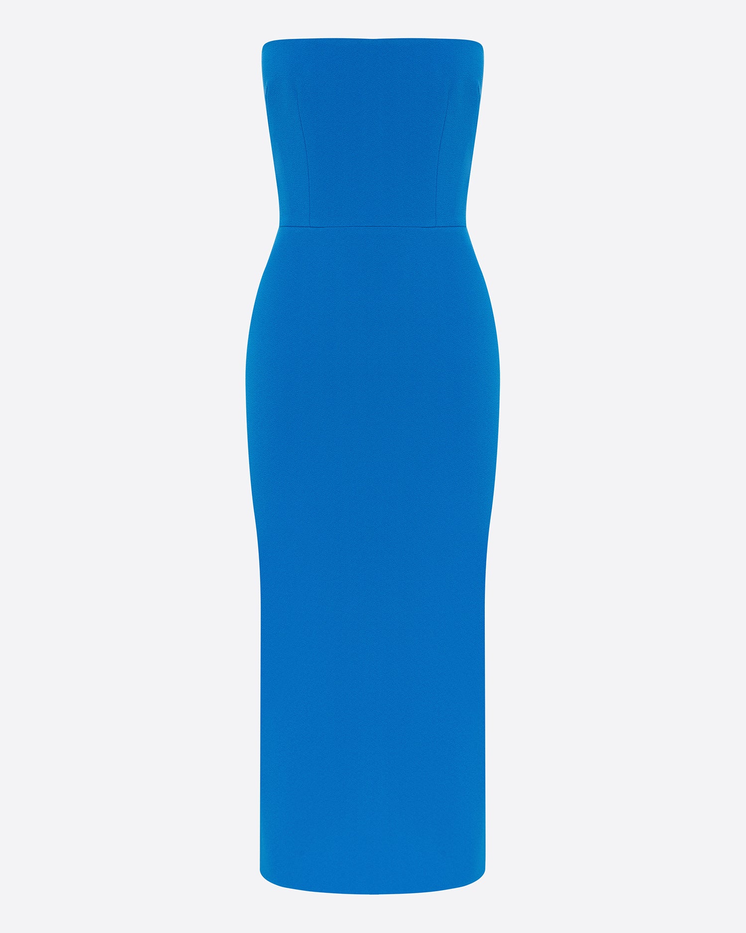 Strapless Dress in Stretch Crepe Strapless Dress in Stretch Crepe