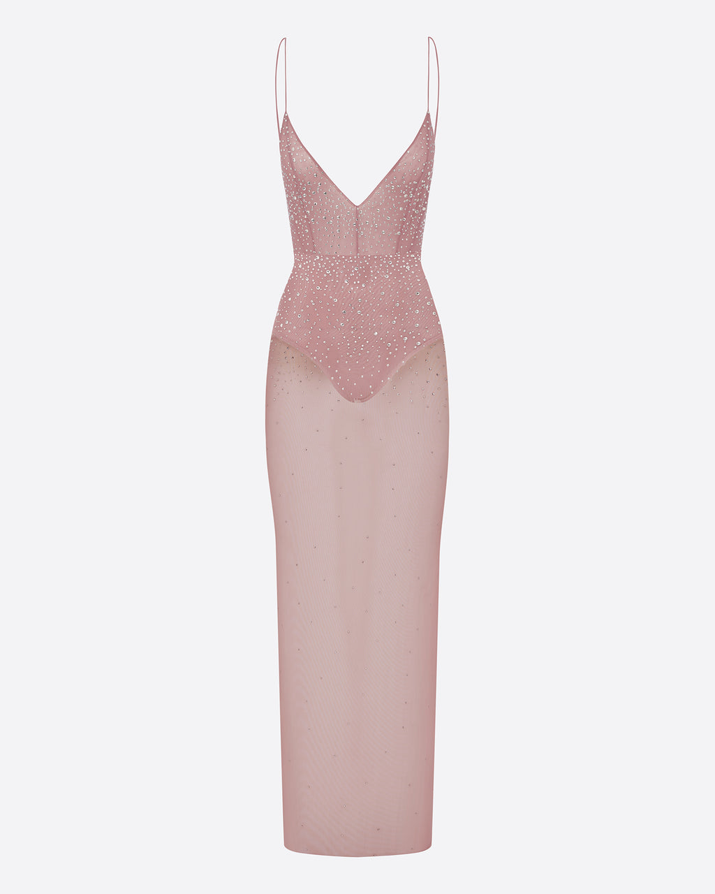 Bikini Column in Crystal Mesh