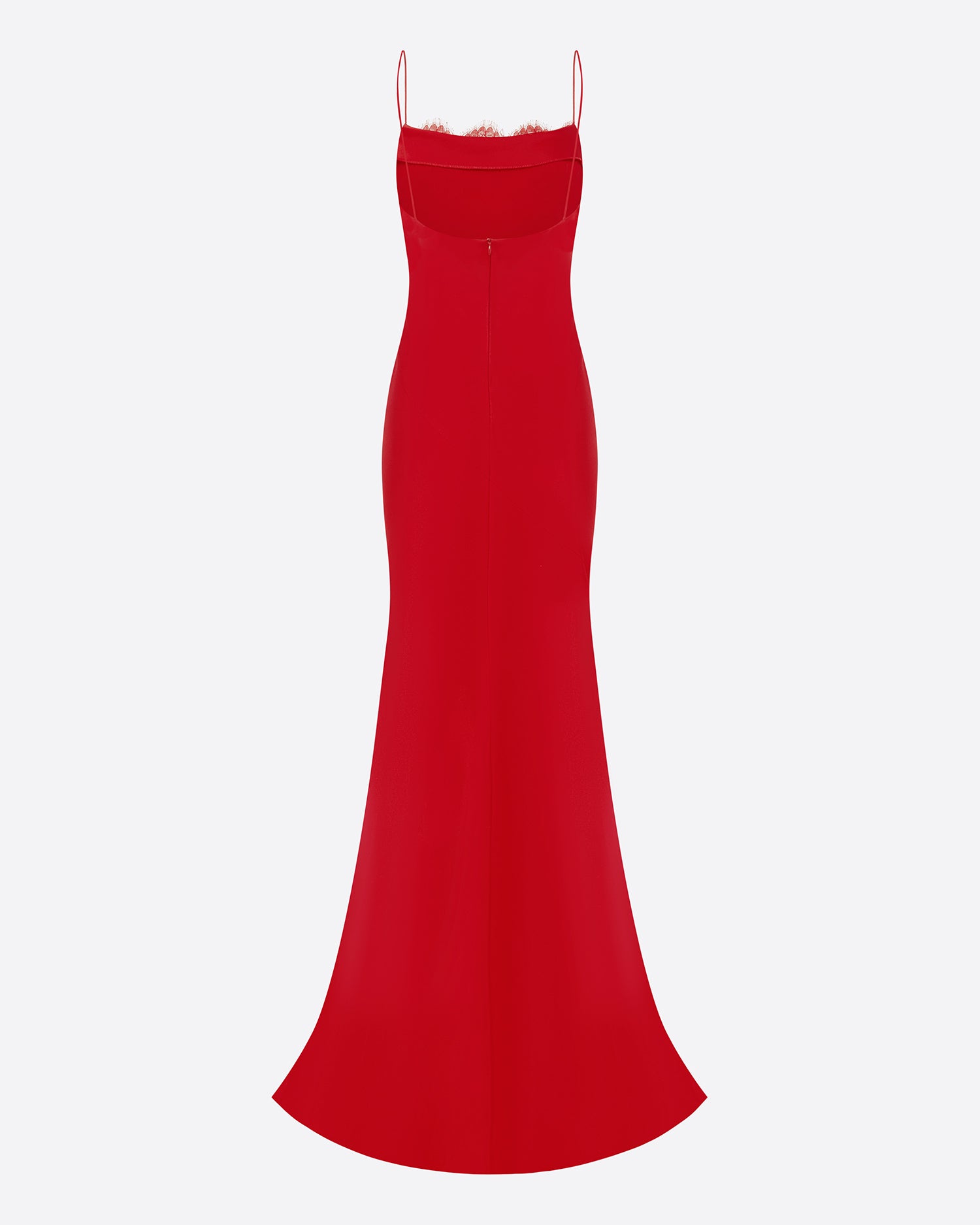 Bias Gown in Satin Crepe