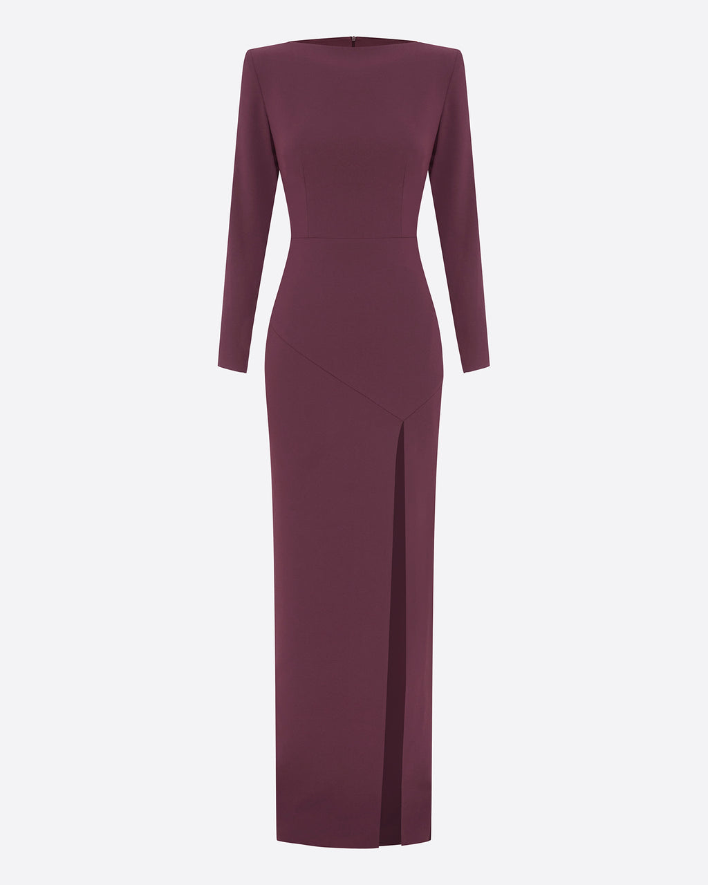 Long Sleeve Column in Crepe