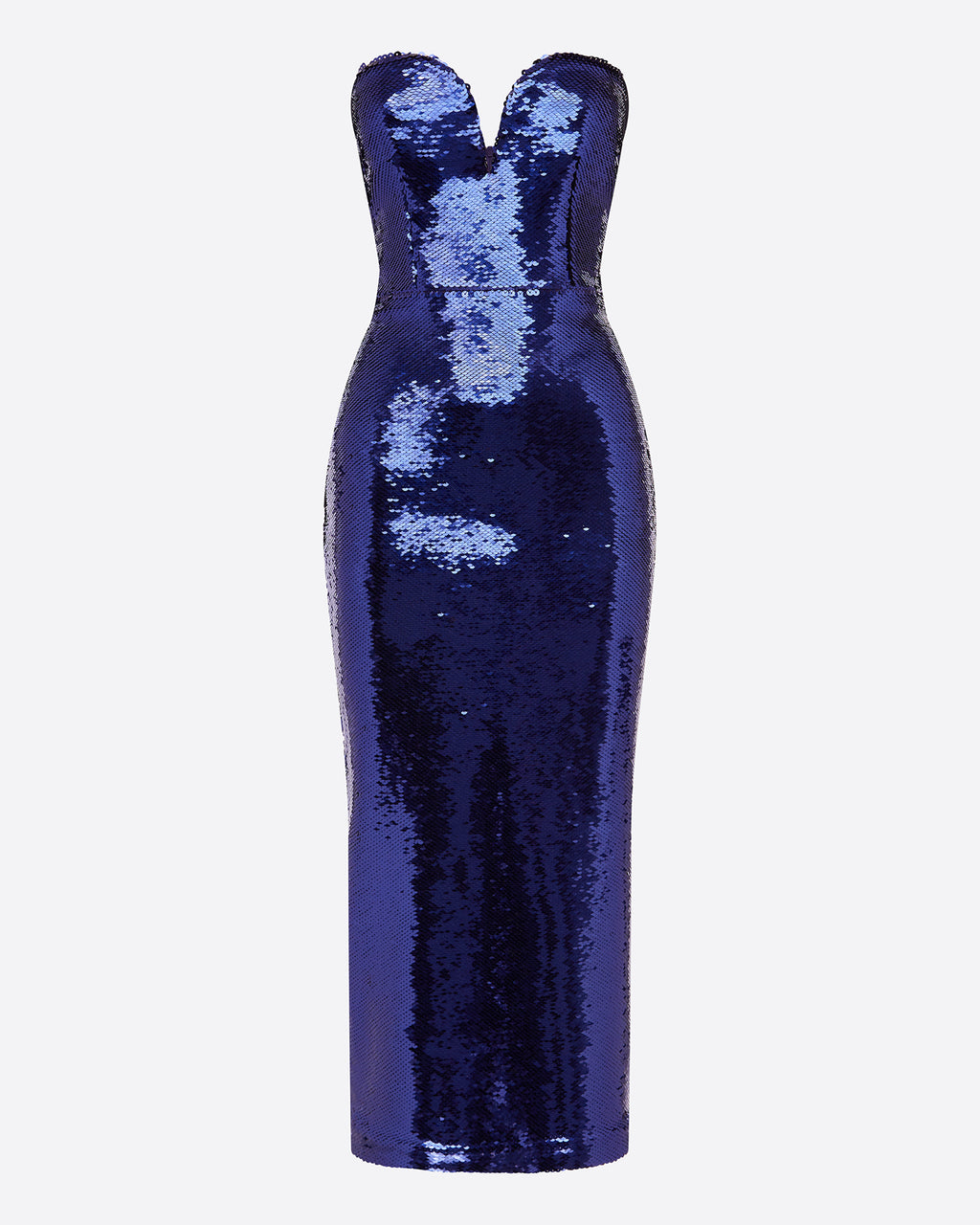Strapless Sweetheart Dress in Sequin
