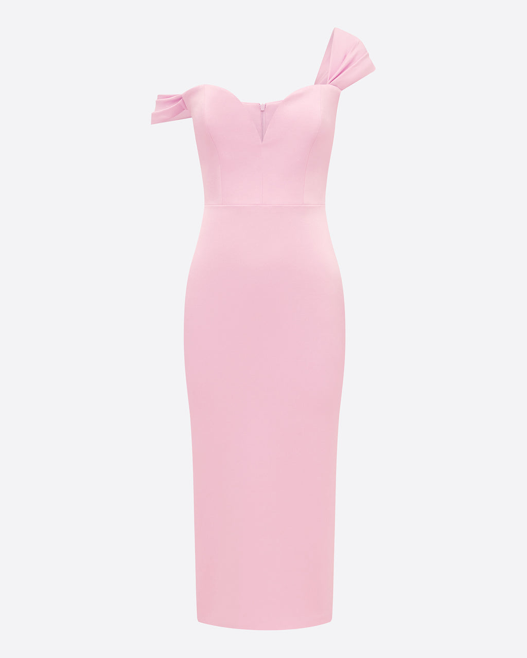 Sweetheart Dress in Satin Crepe