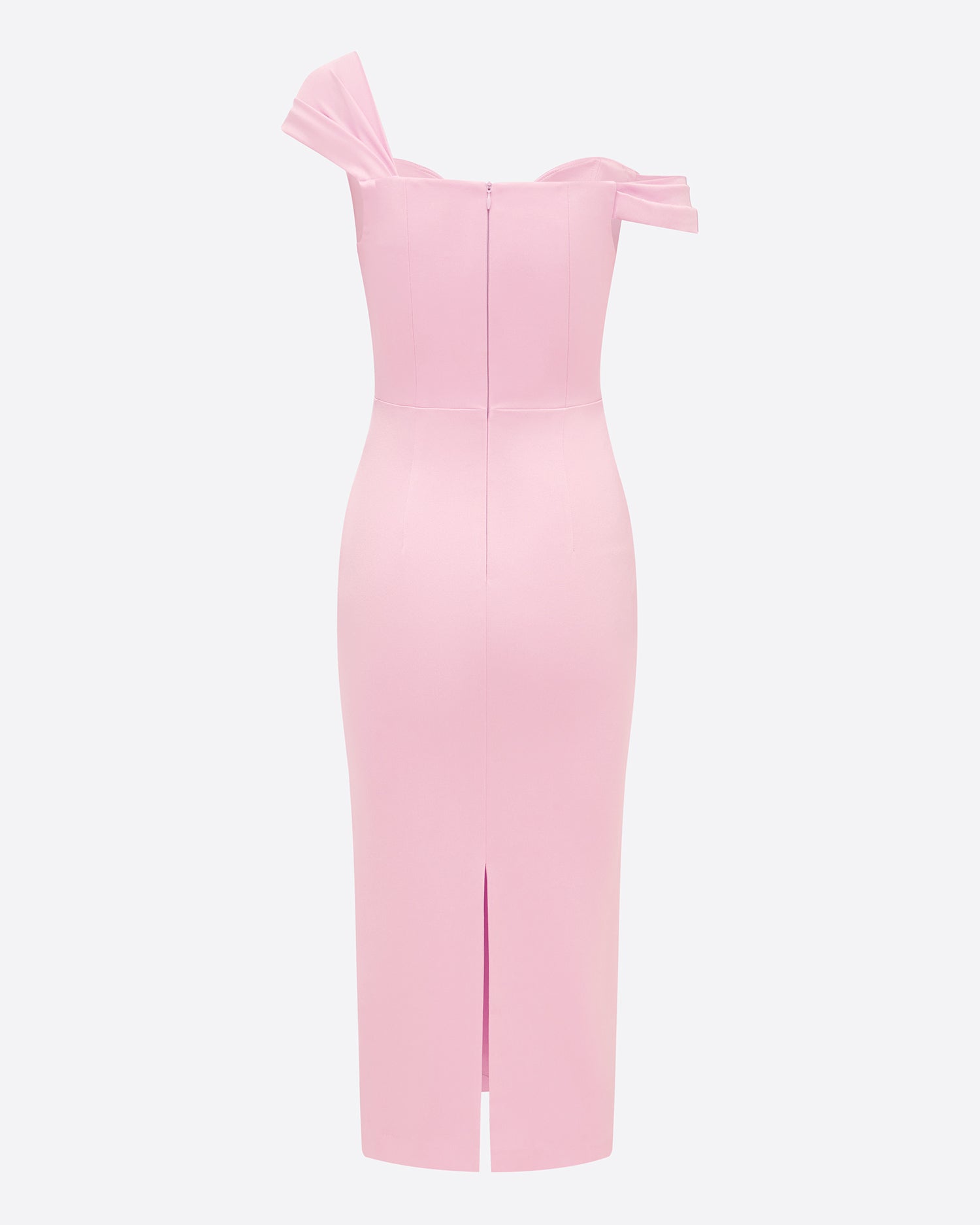 Sweetheart Dress in Satin Crepe