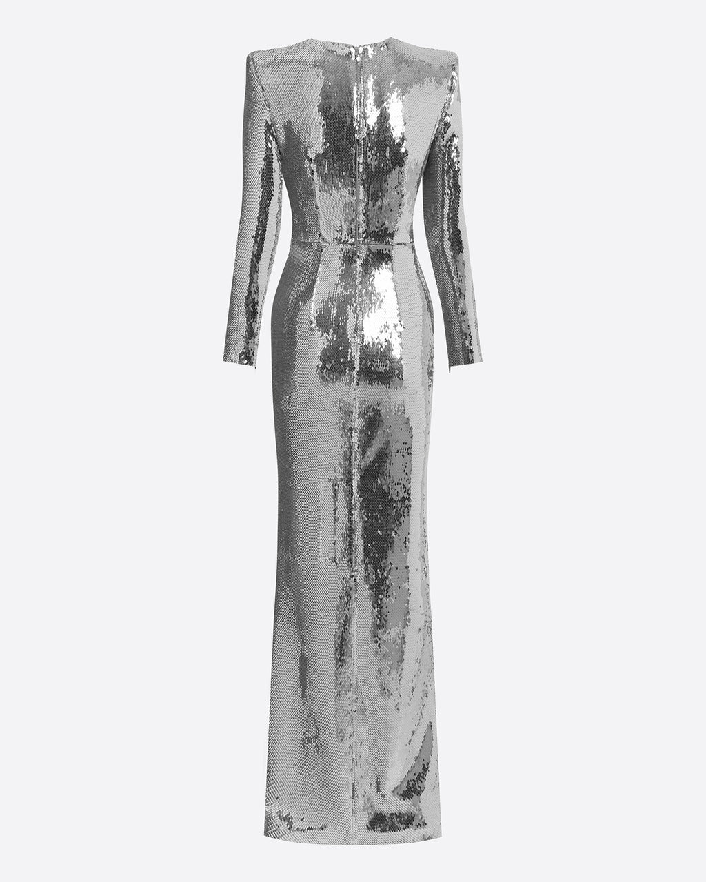 Long Sleeve Column in Sequin