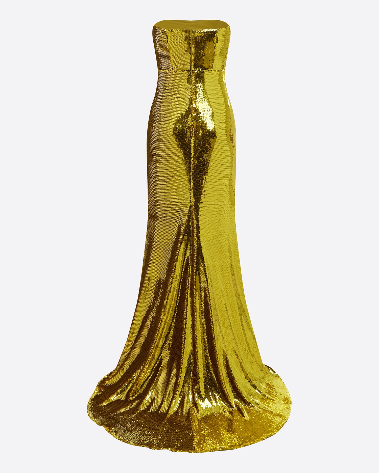 Strapless Gown in Sequin