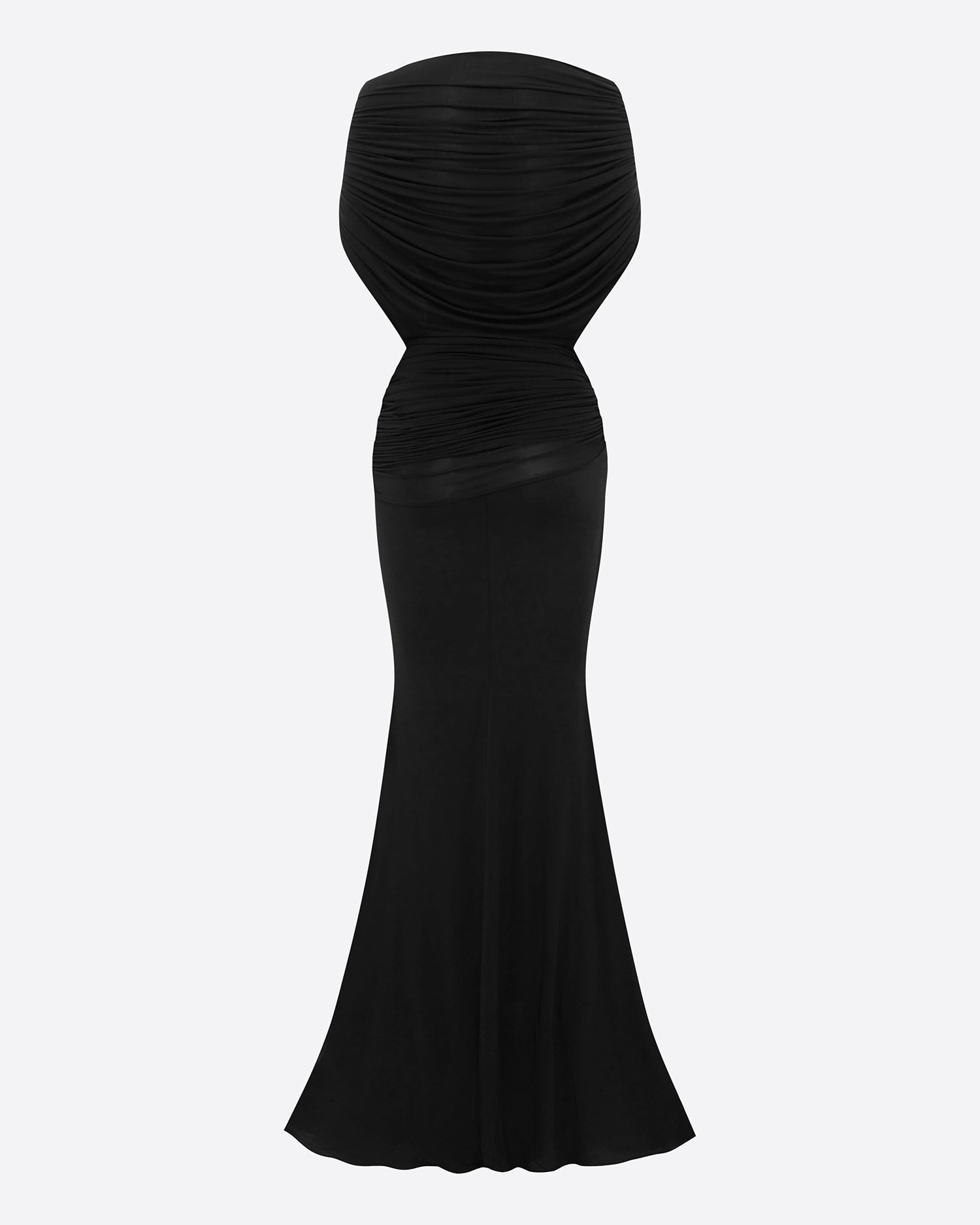 Cape Drape Gown in Jersey