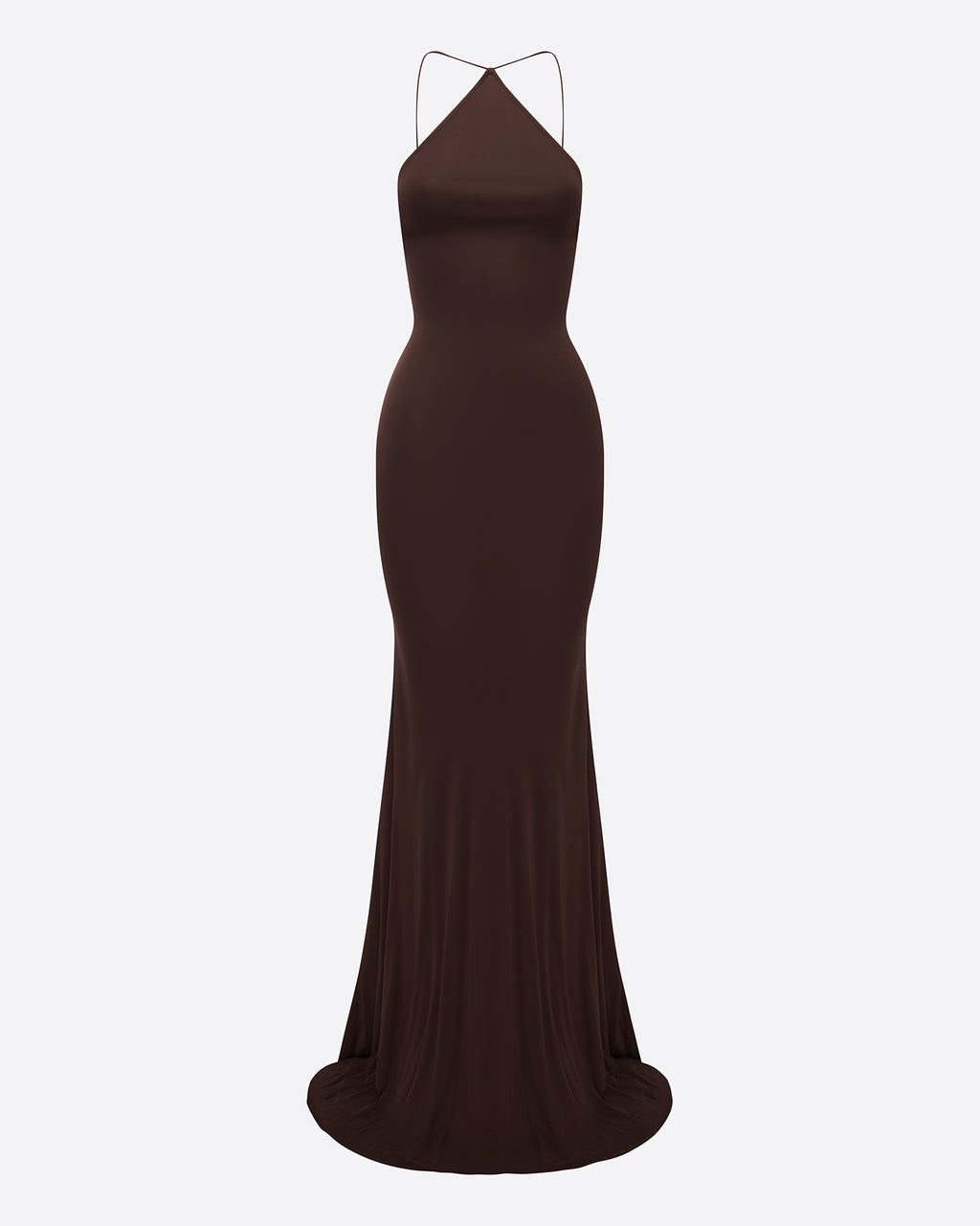 Halter Gown in Jersey