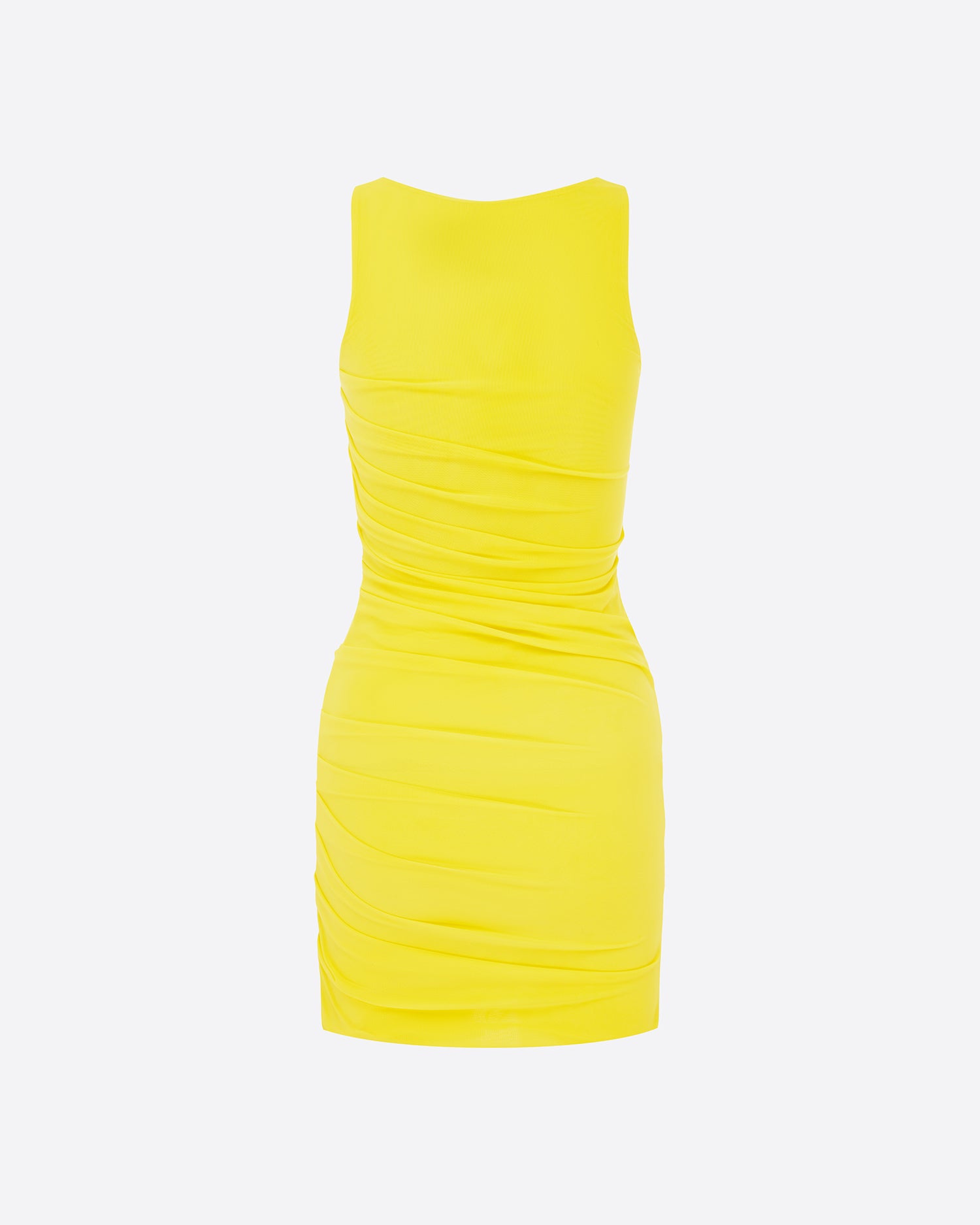 Singlet Mini Dress in Stretch Mesh
