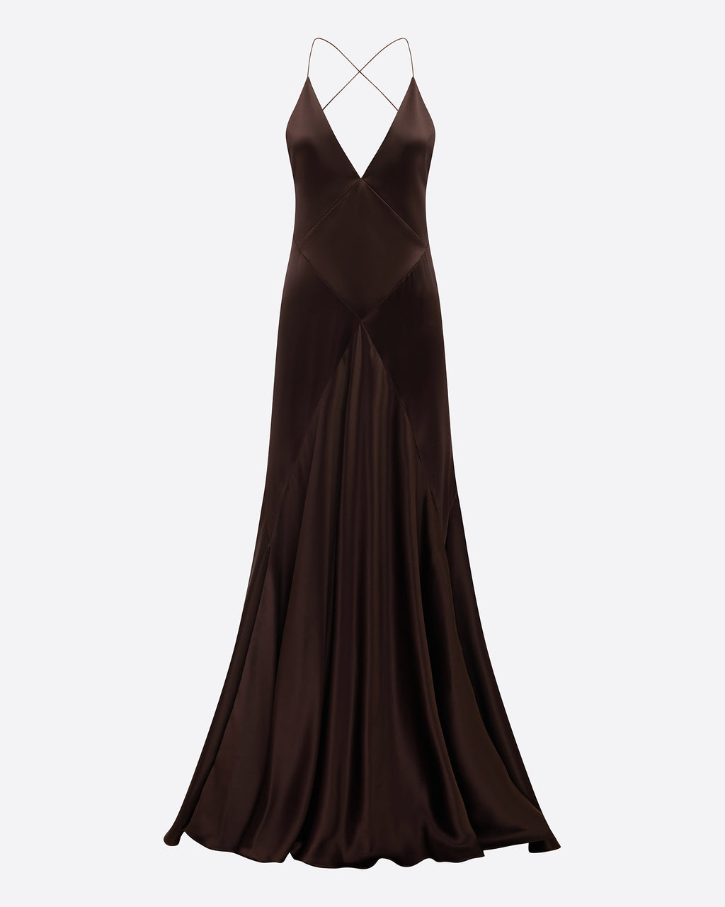 Bikini Gown in Silk Satin