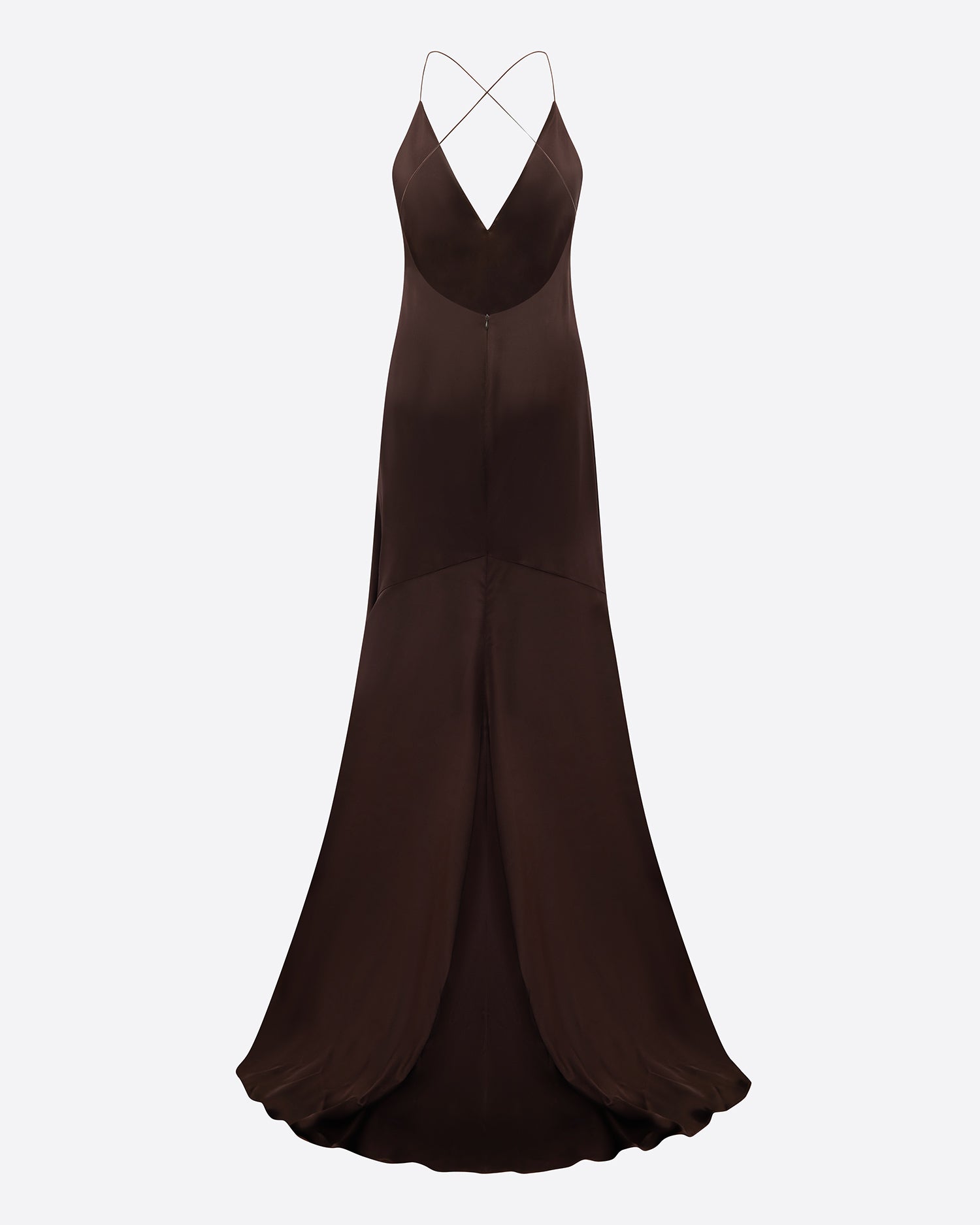 Bikini Gown in Silk Satin