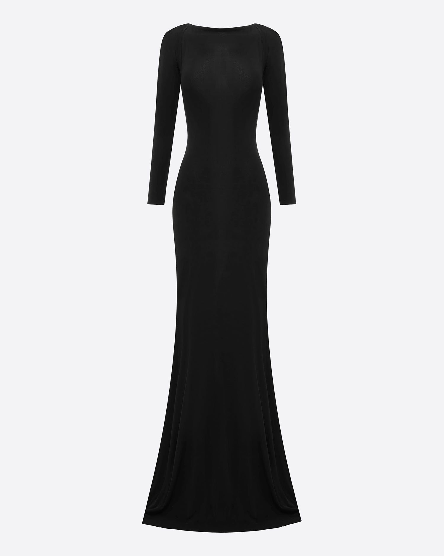 Long Sleeve Gown in Jersey