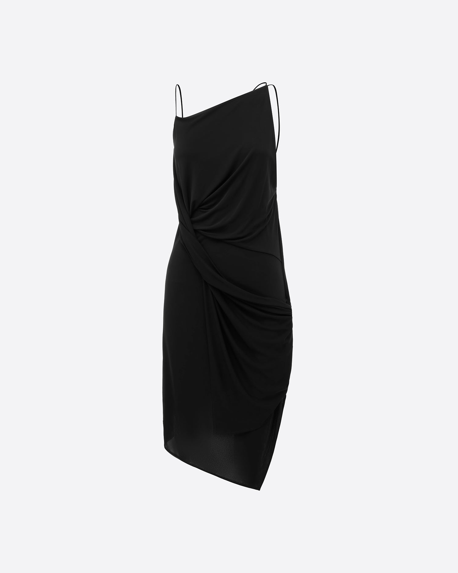 Twist Mini Dress in Jersey